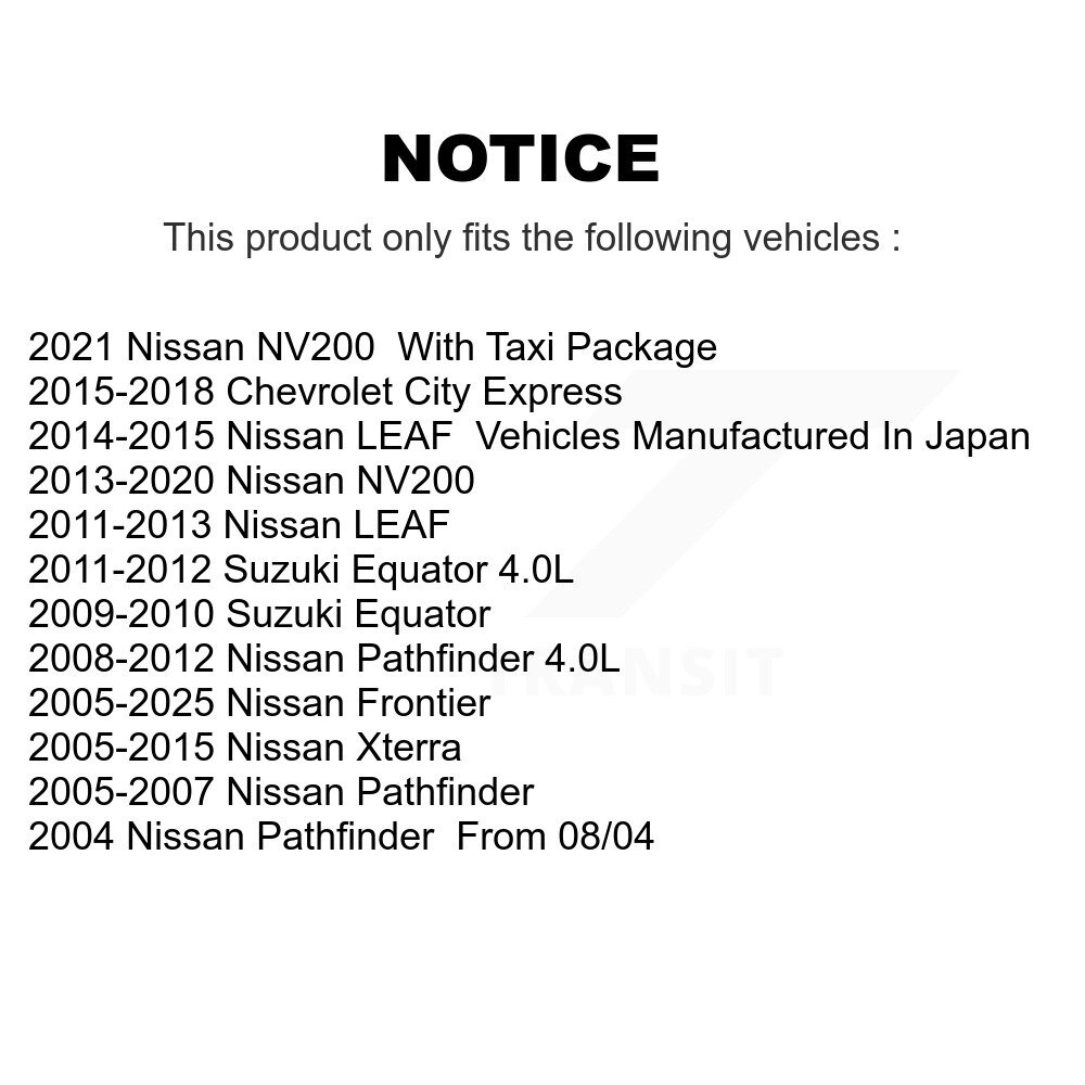 SIM - SIM-1094 - Semi-Metallic Brake Pads