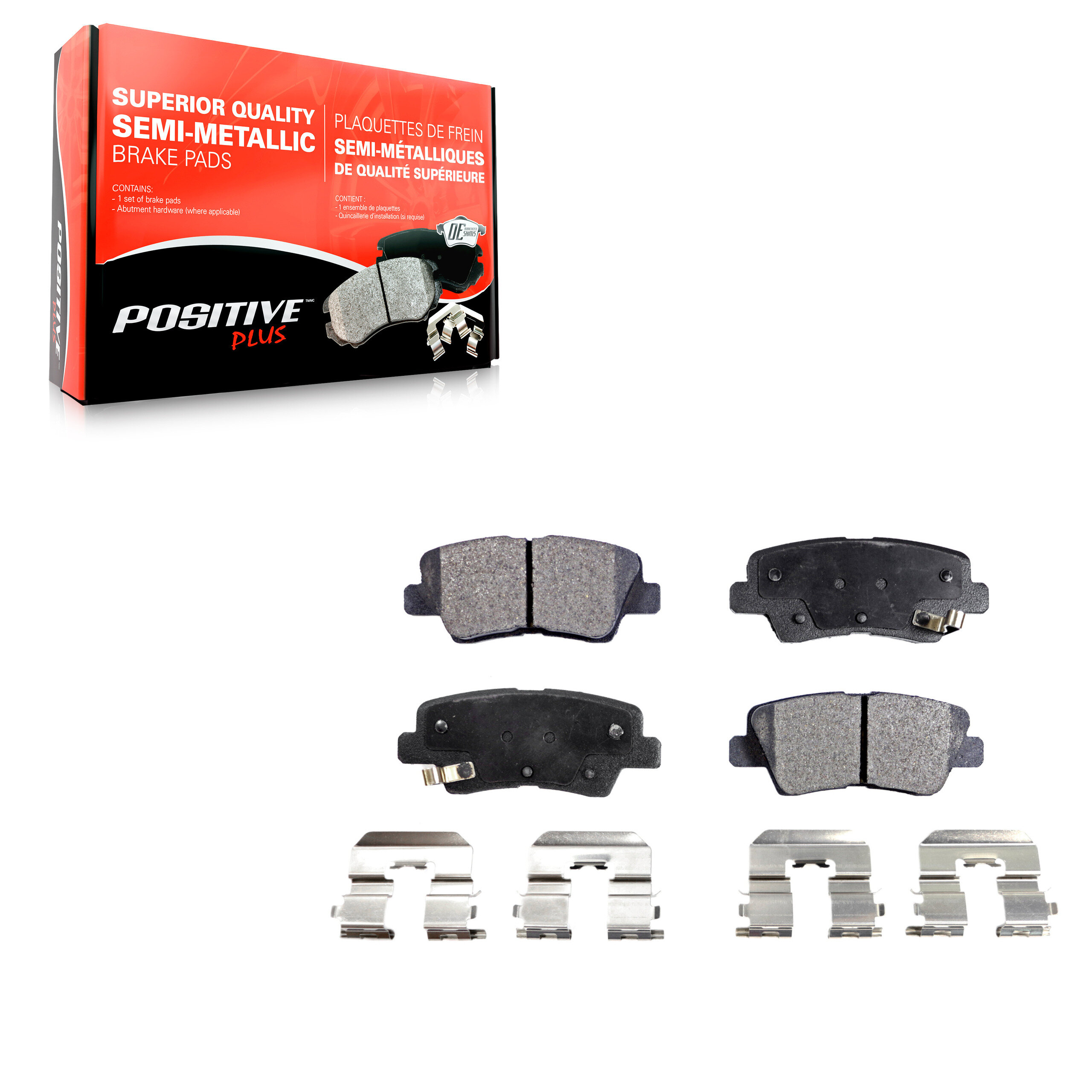 Semi-Metallic Brake Pads