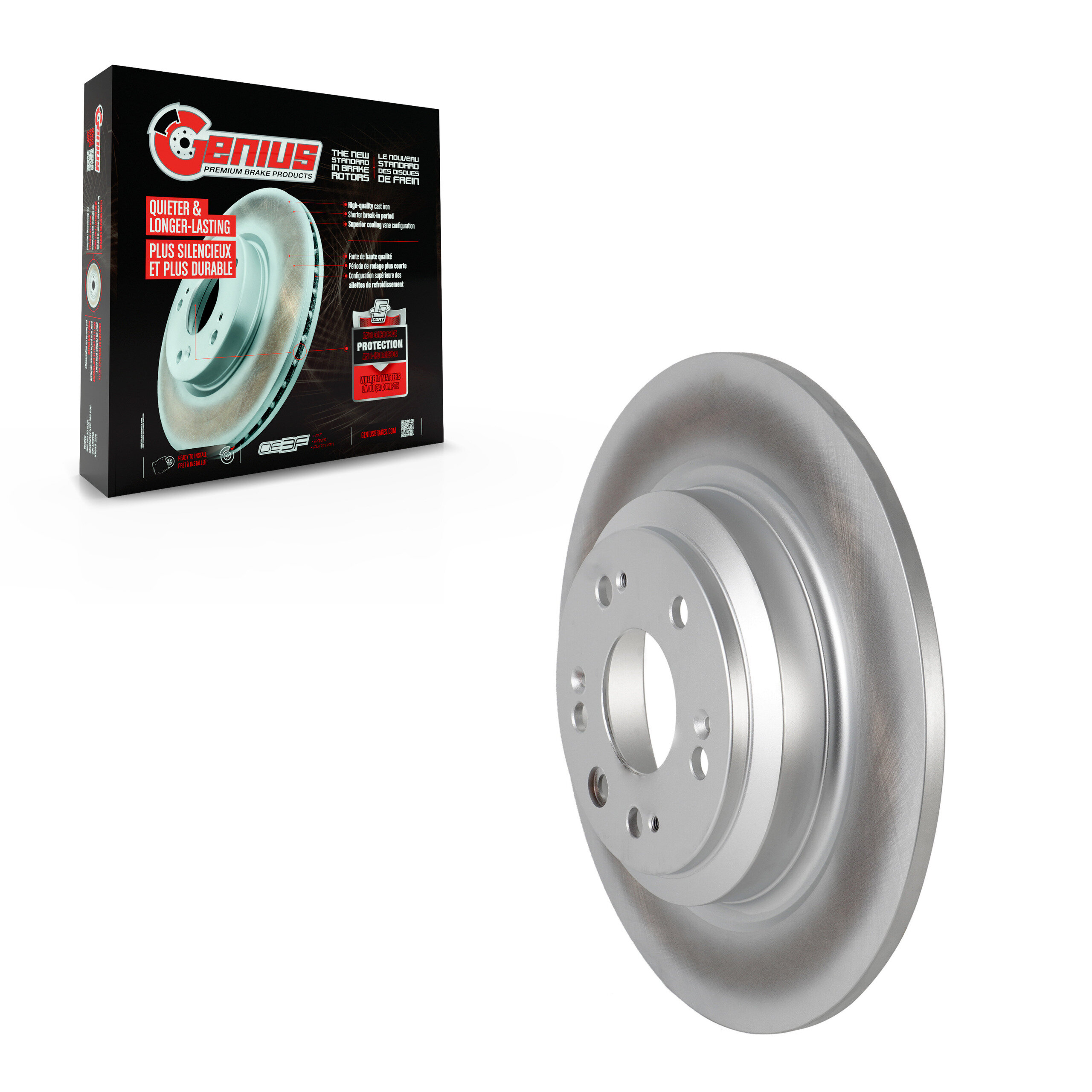 Coated Disc Brake Rotor