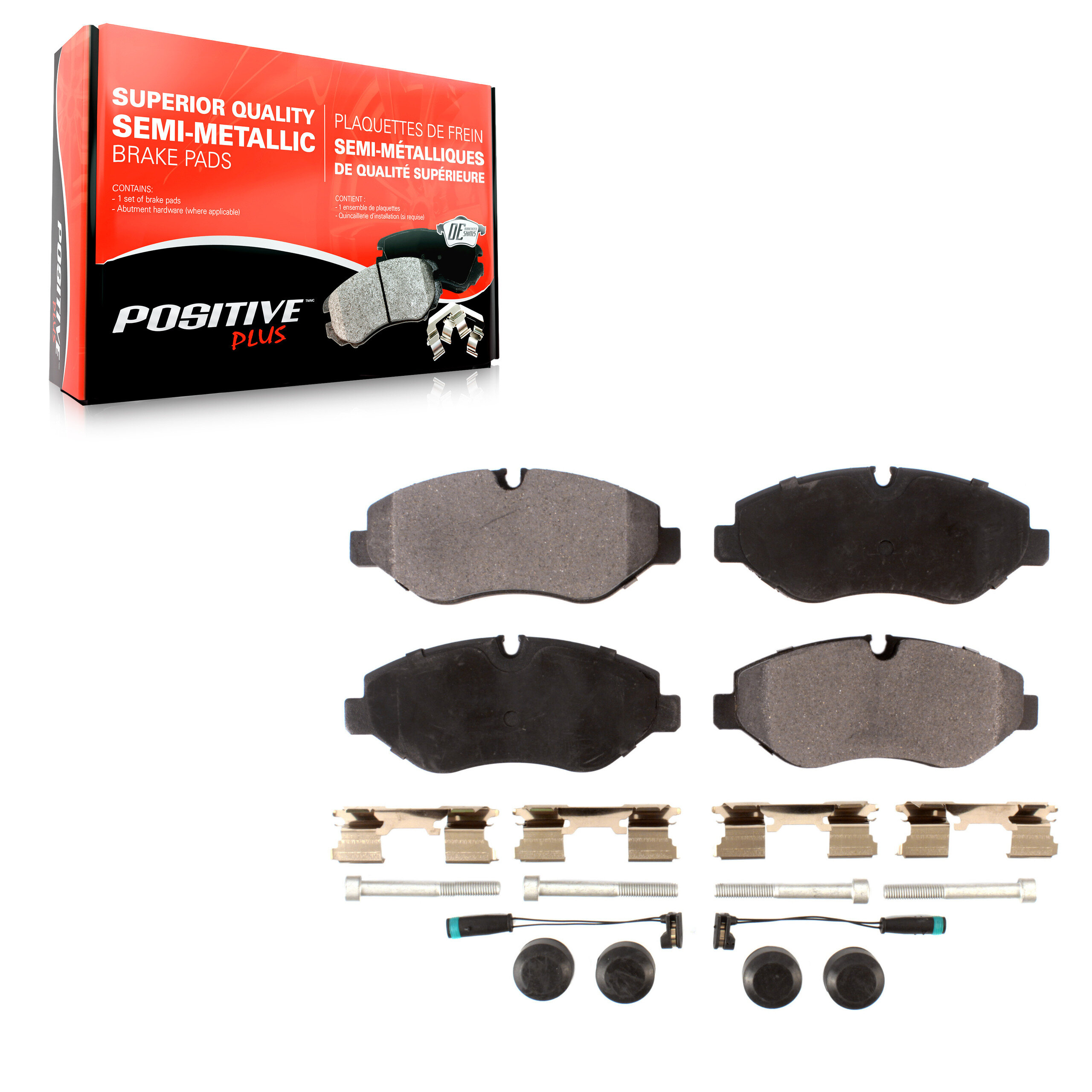 Semi-Metallic Brake Pads