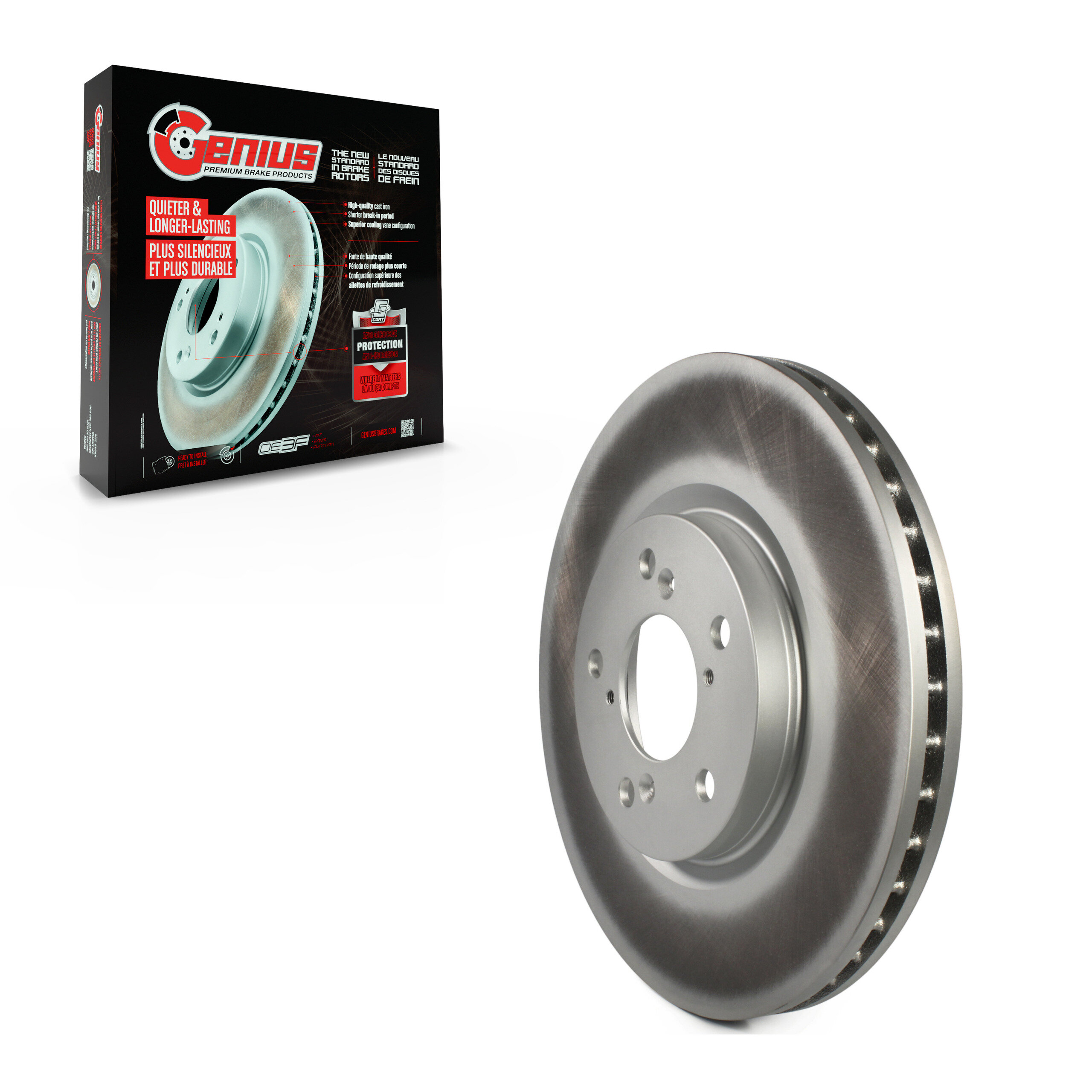 Coated Disc Brake Rotor