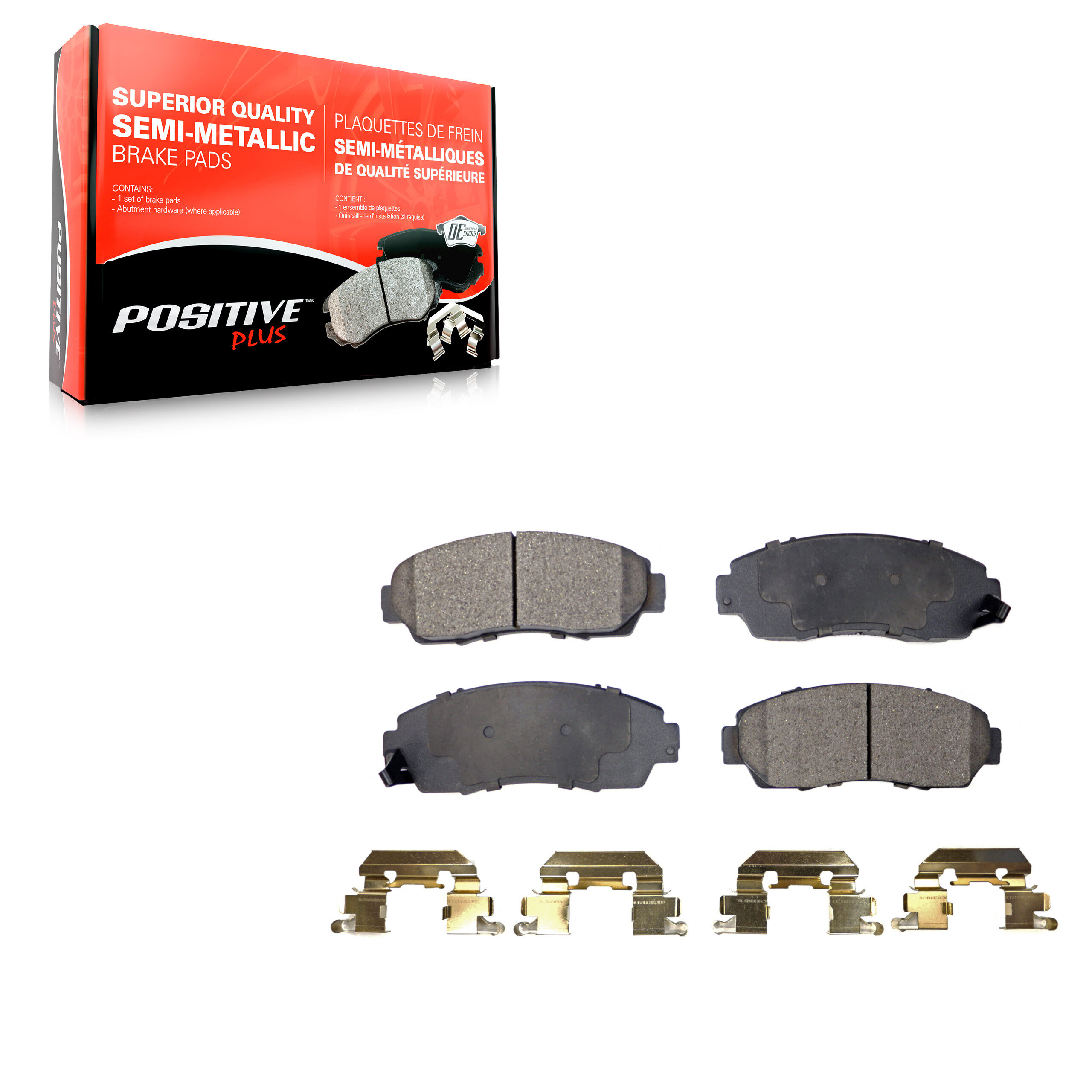 Semi-Metallic Brake Pads