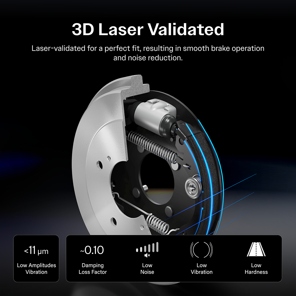Top Quality - NB-952B - Parking Brake Shoe