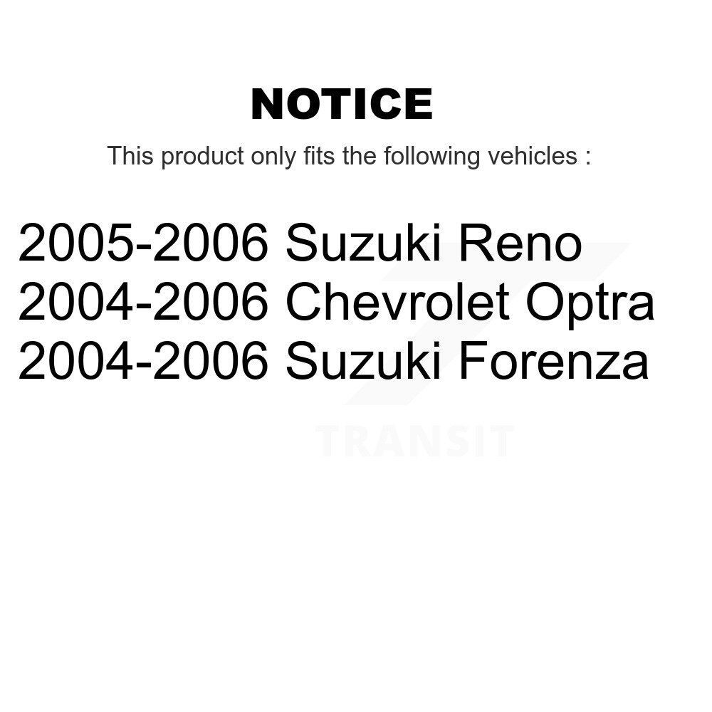 SIM - SIM-1036 - Semi-Metallic Brake Pads