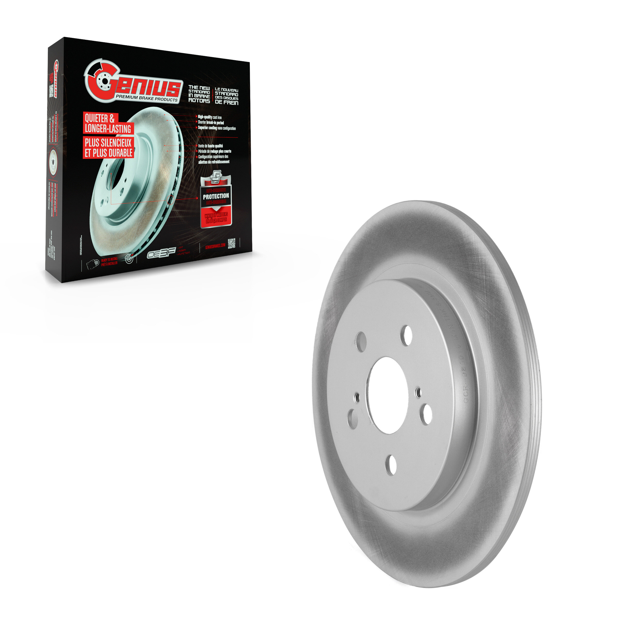 Coated Disc Brake Rotor