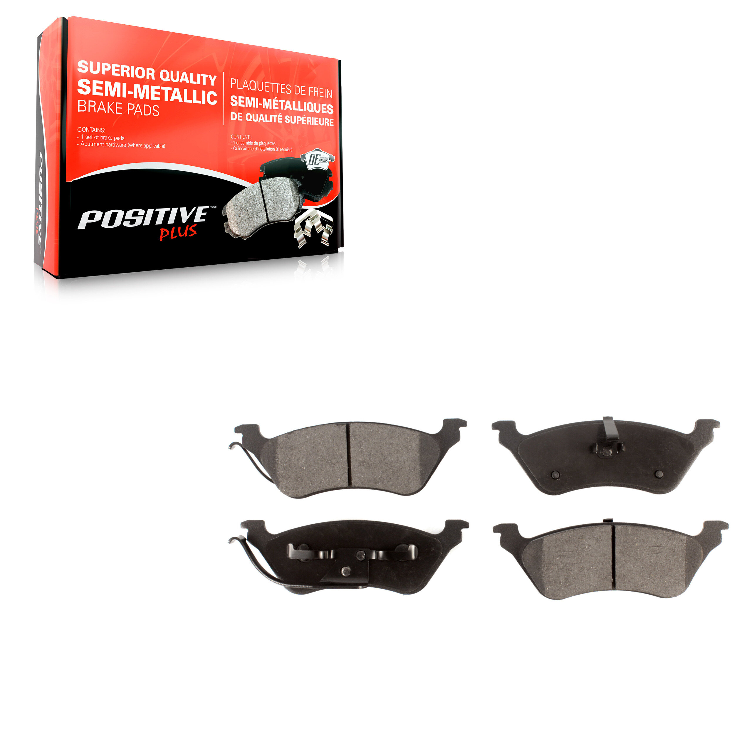 Semi-Metallic Brake Pads