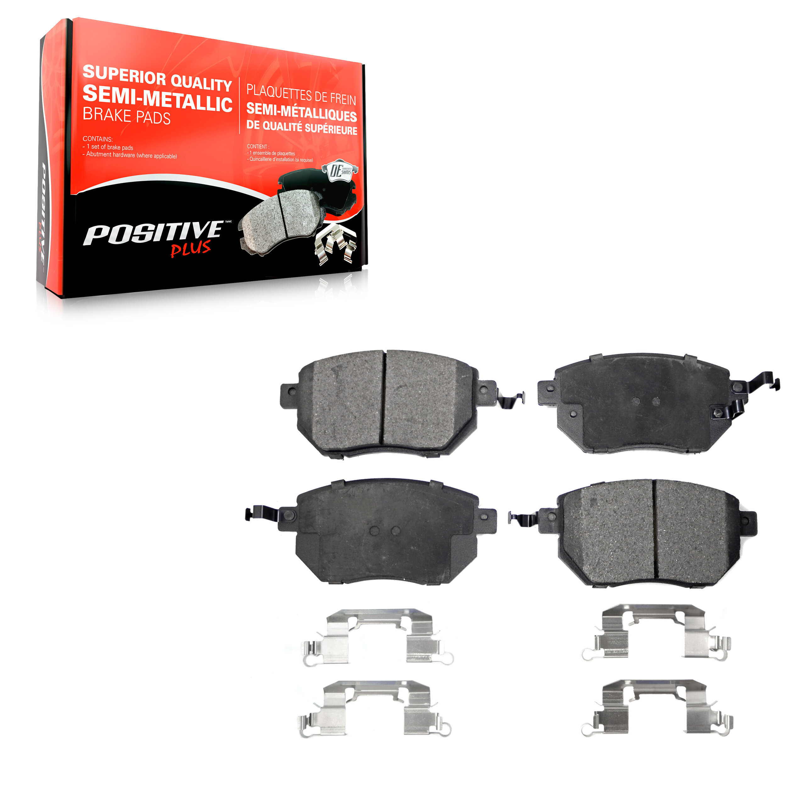 Semi-Metallic Brake Pads