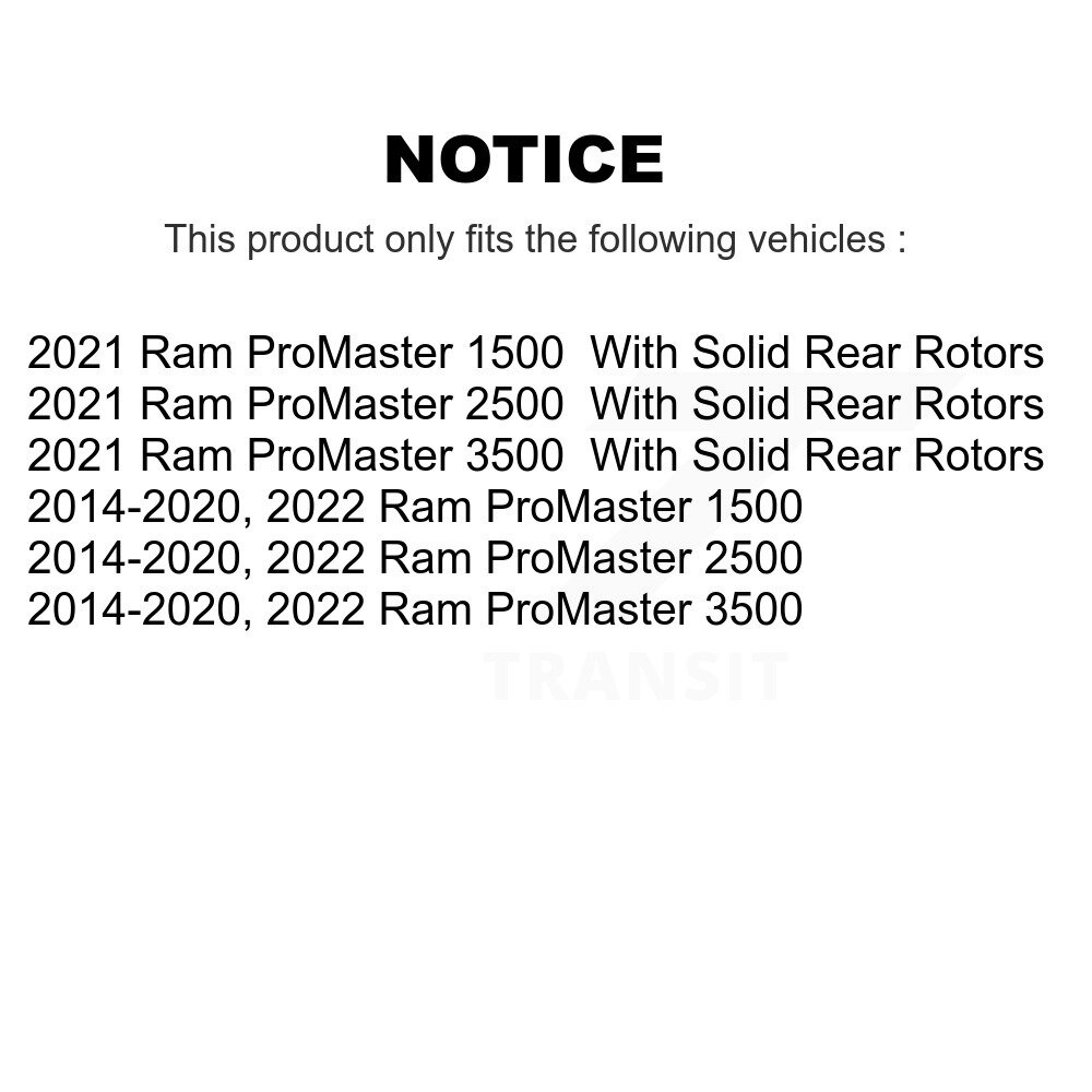 Positive Plus - PPF-D1540 - Semi-Metallic Brake Pads