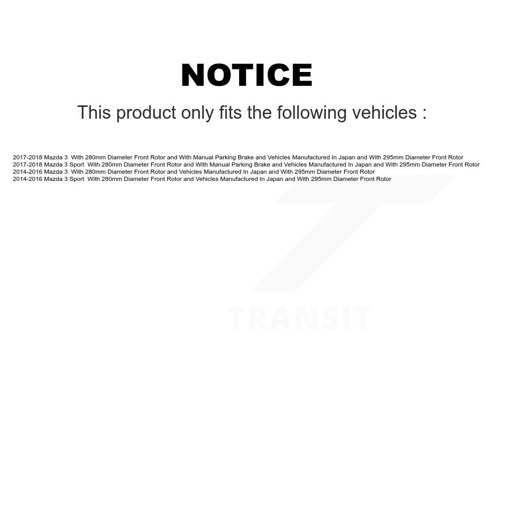 SIM - SIM-1729 - Semi-Metallic Brake Pads