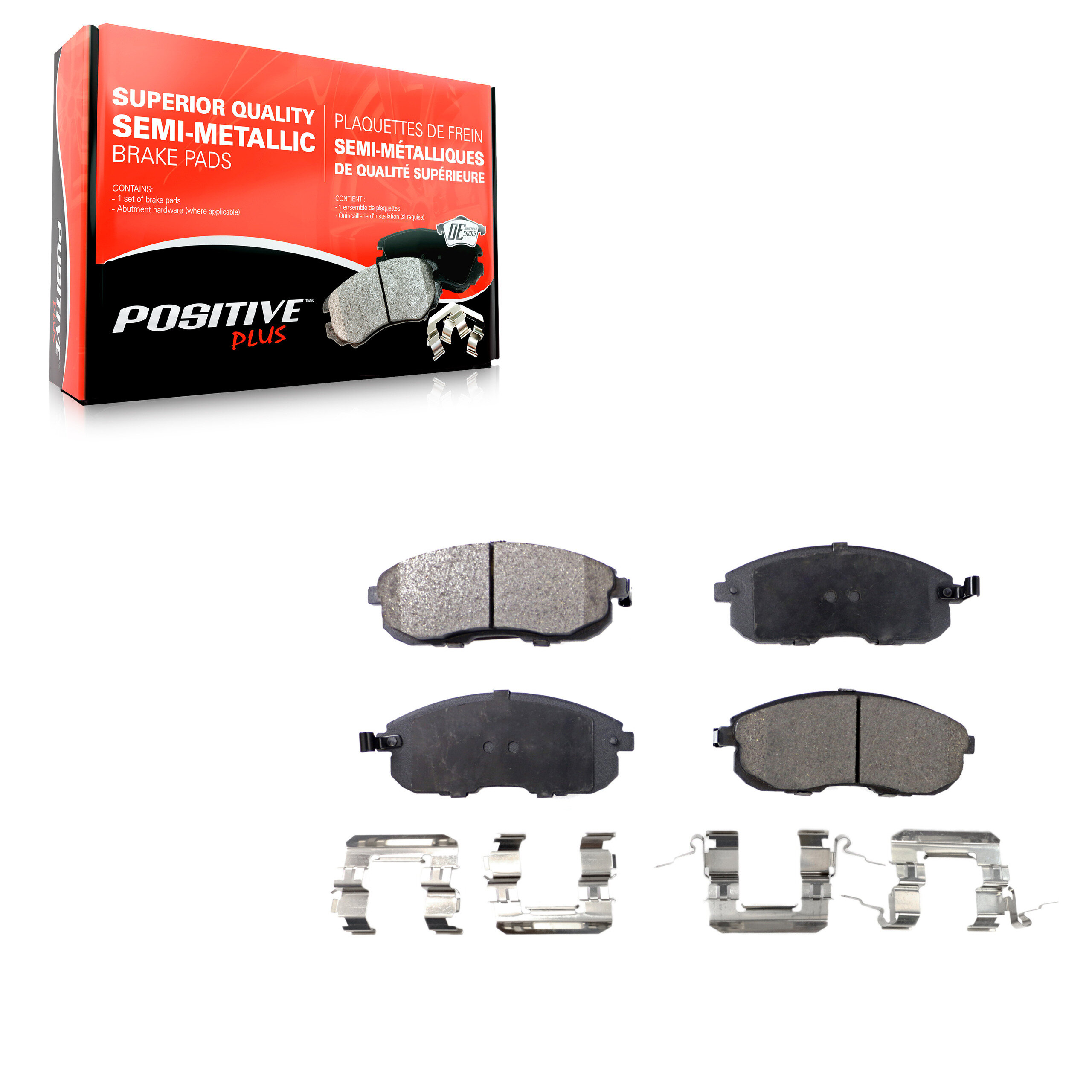 Semi-Metallic Brake Pads