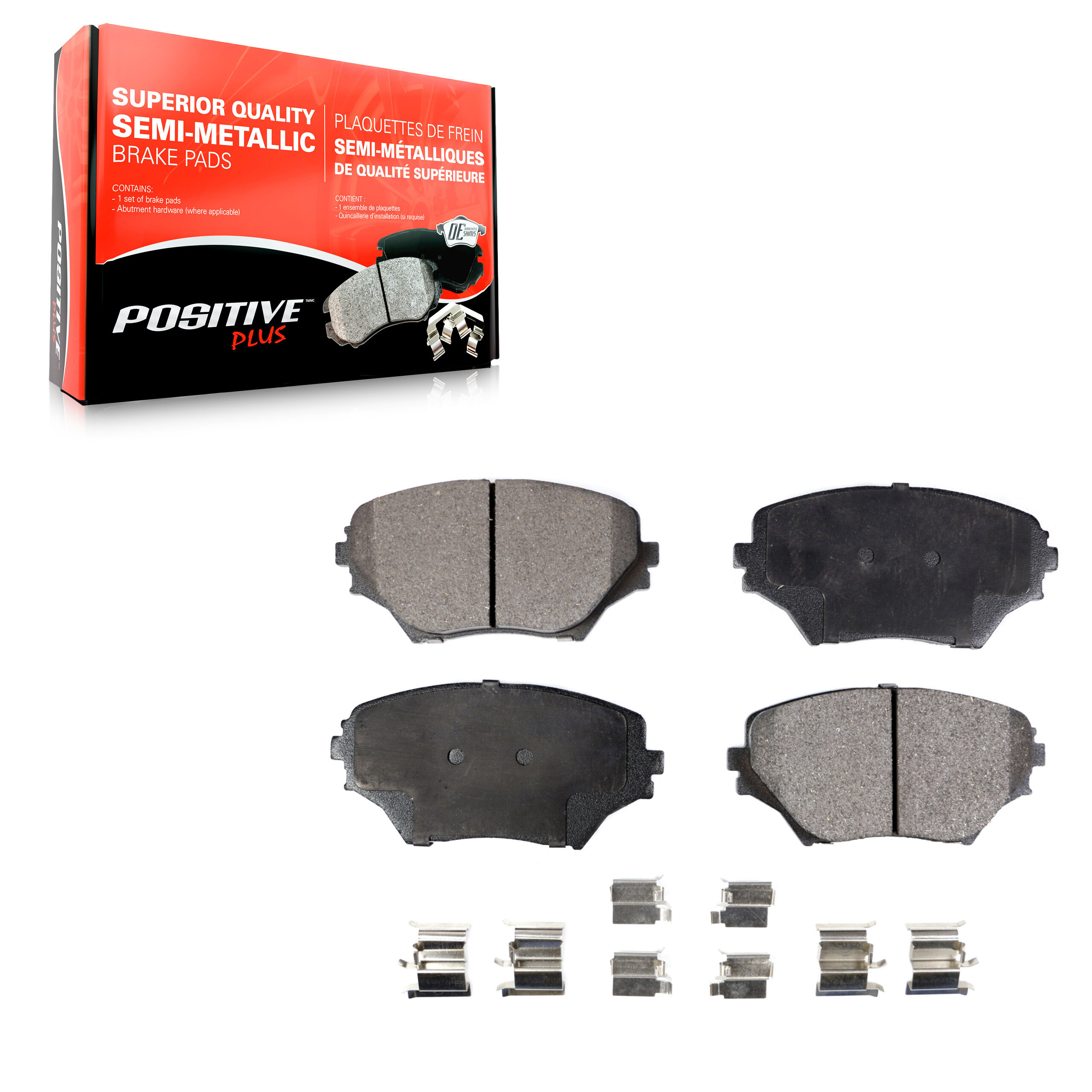 Semi-Metallic Brake Pads