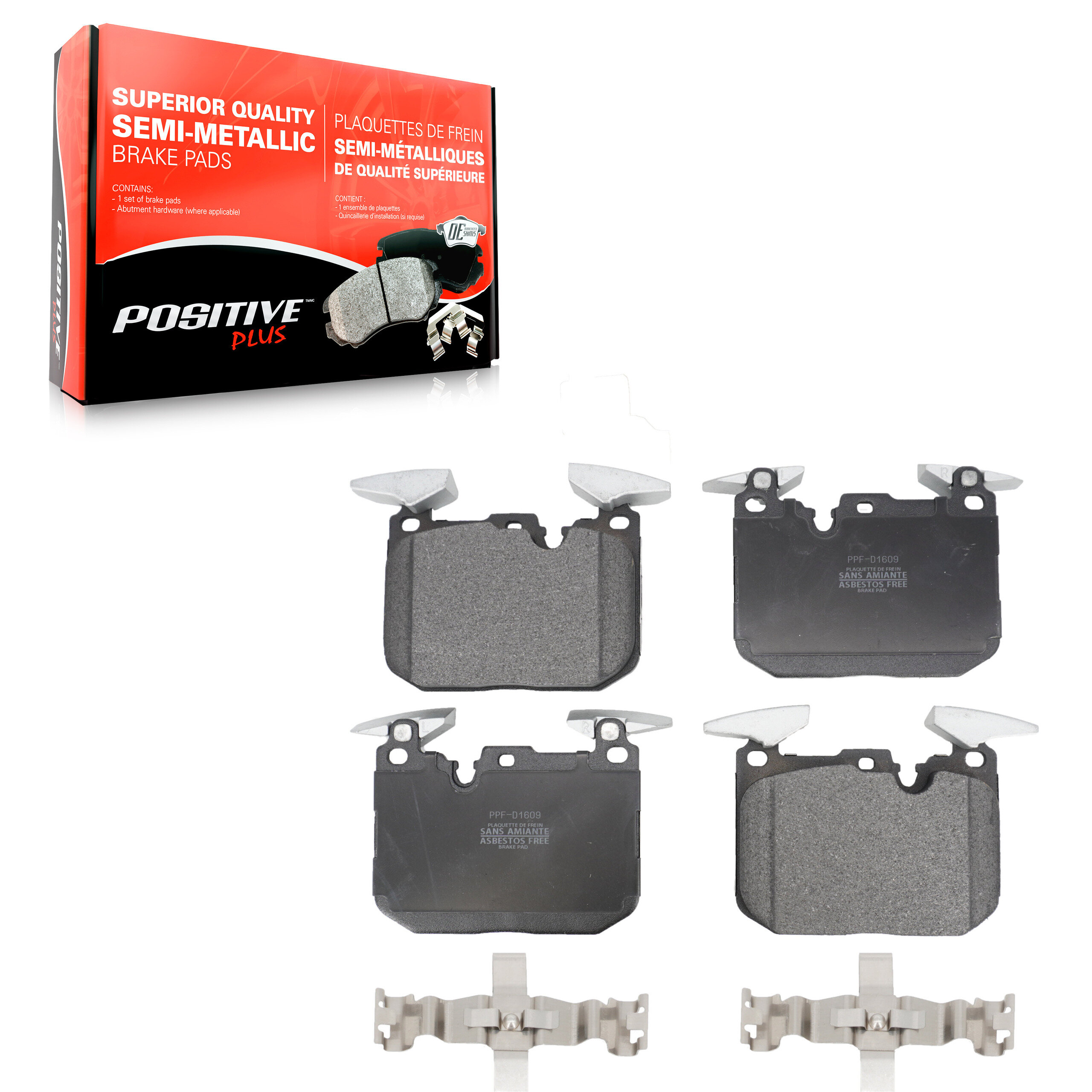 Semi-Metallic Brake Pads
