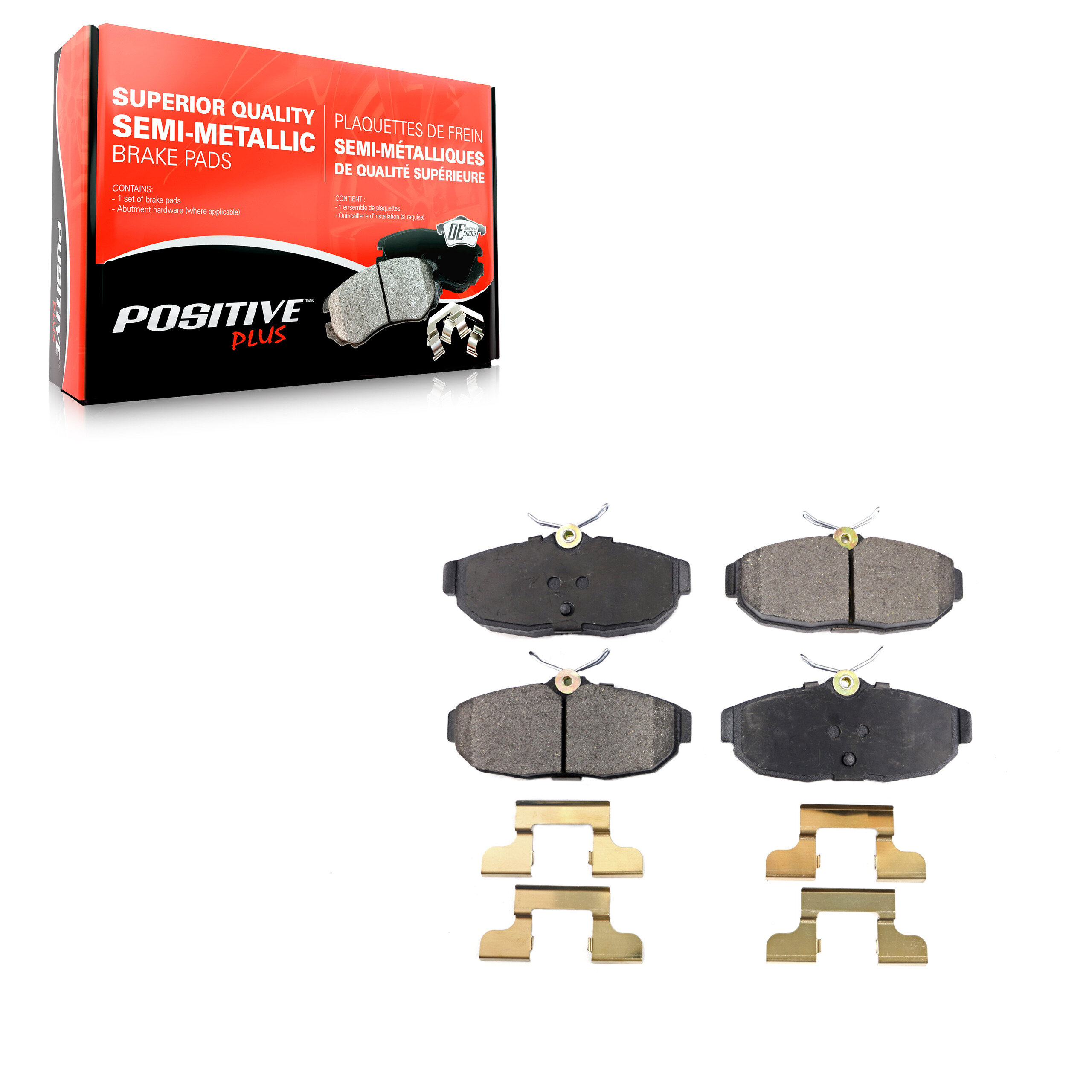 Semi-Metallic Brake Pads