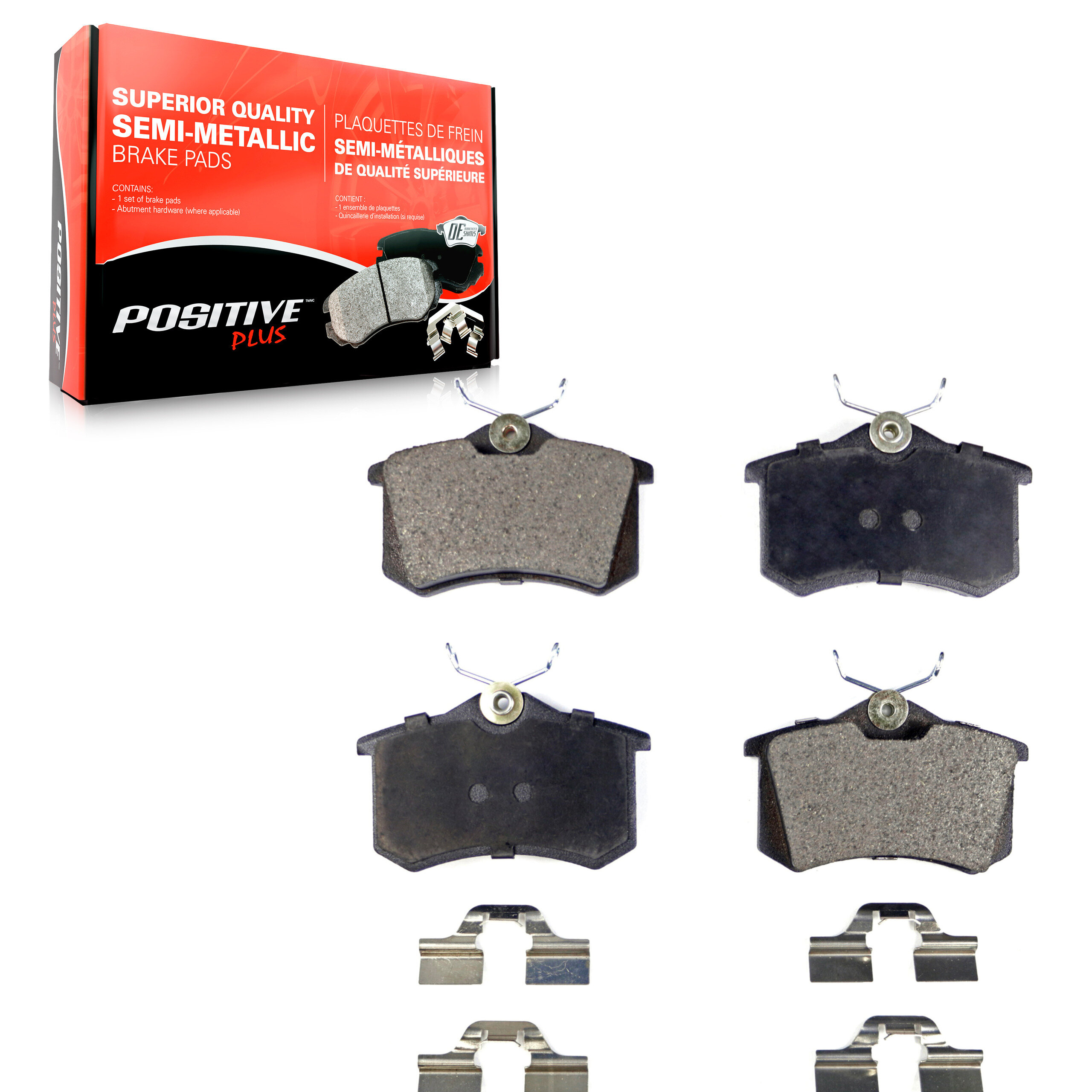 Semi-Metallic Brake Pads