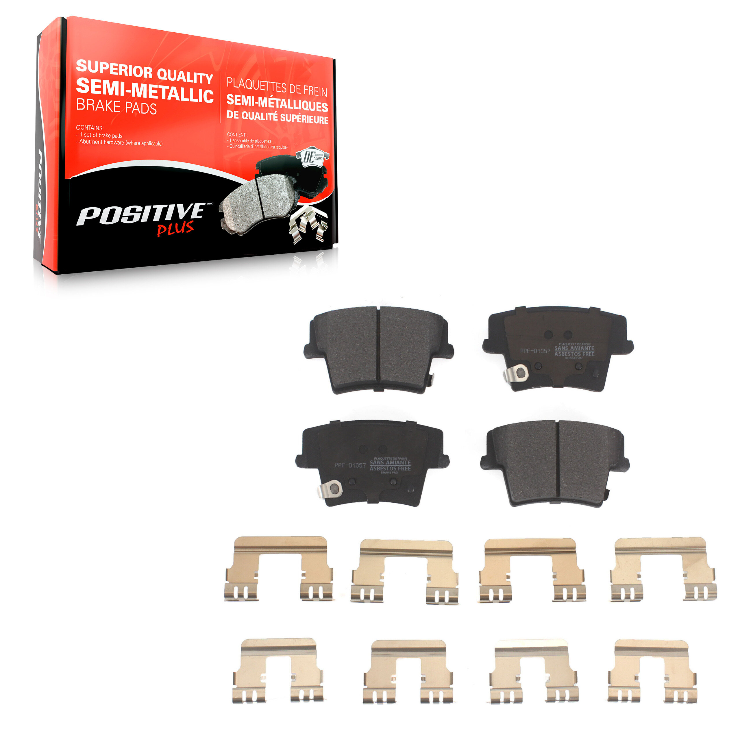 Semi-Metallic Brake Pads