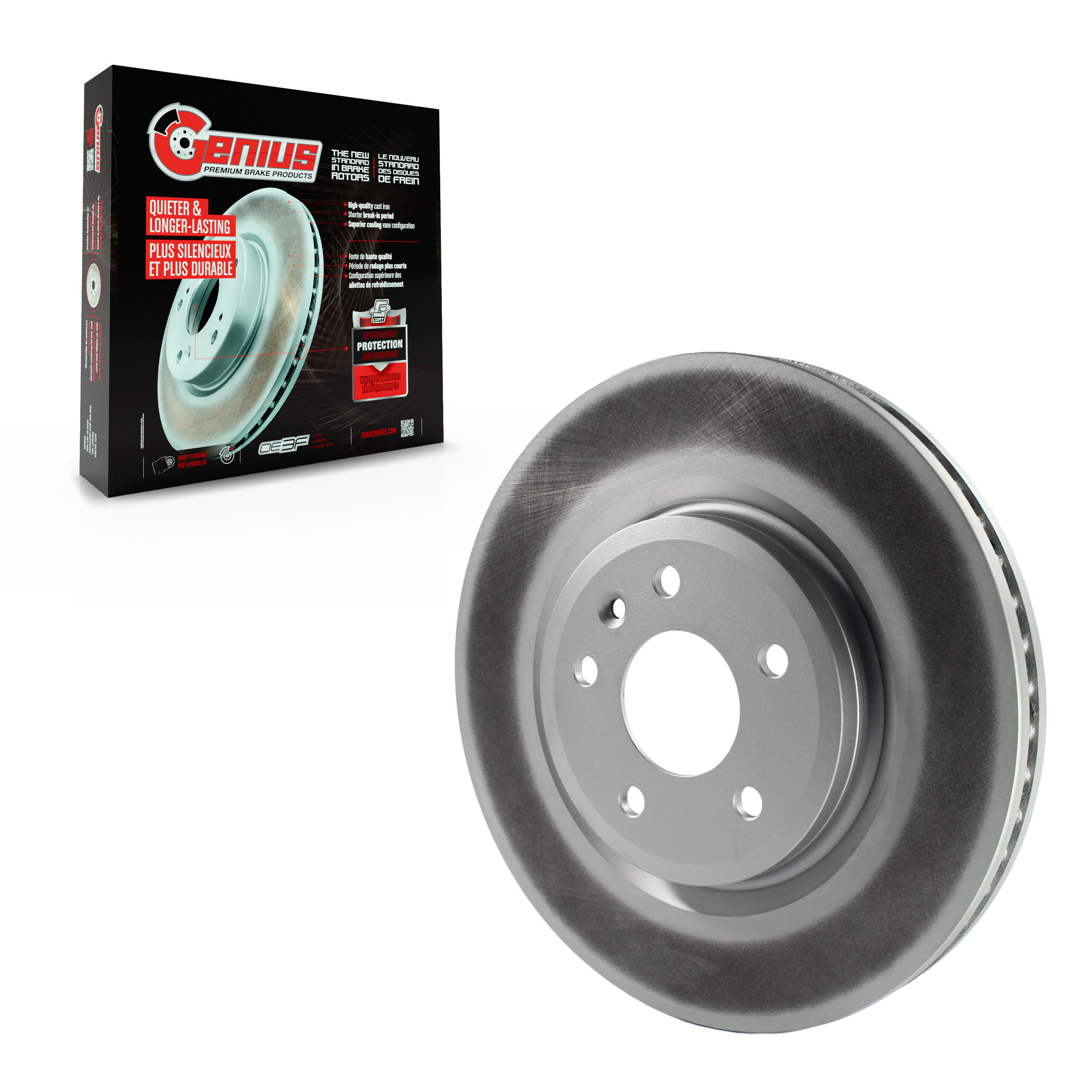 Coated Disc Brake Rotor