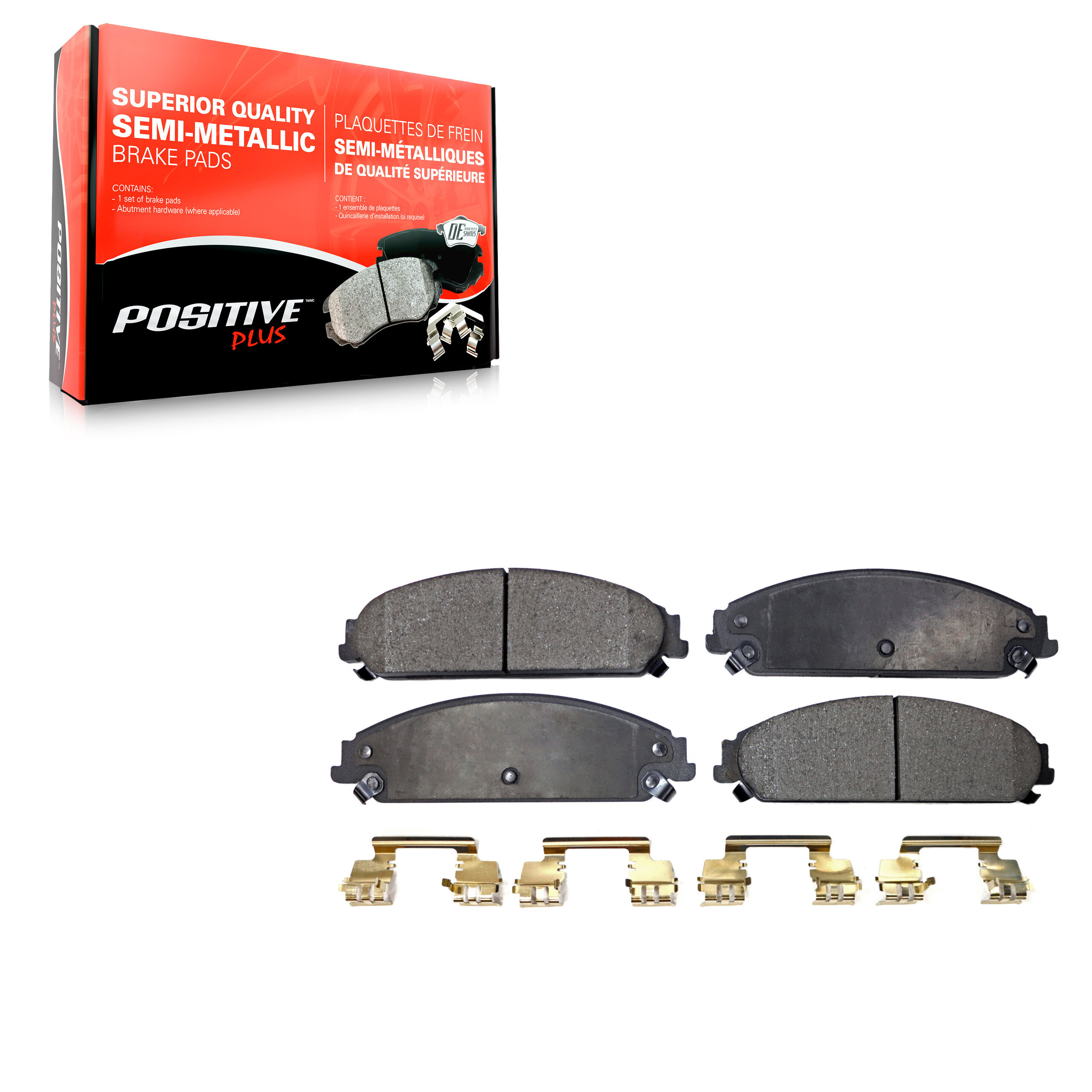 Semi-Metallic Brake Pads
