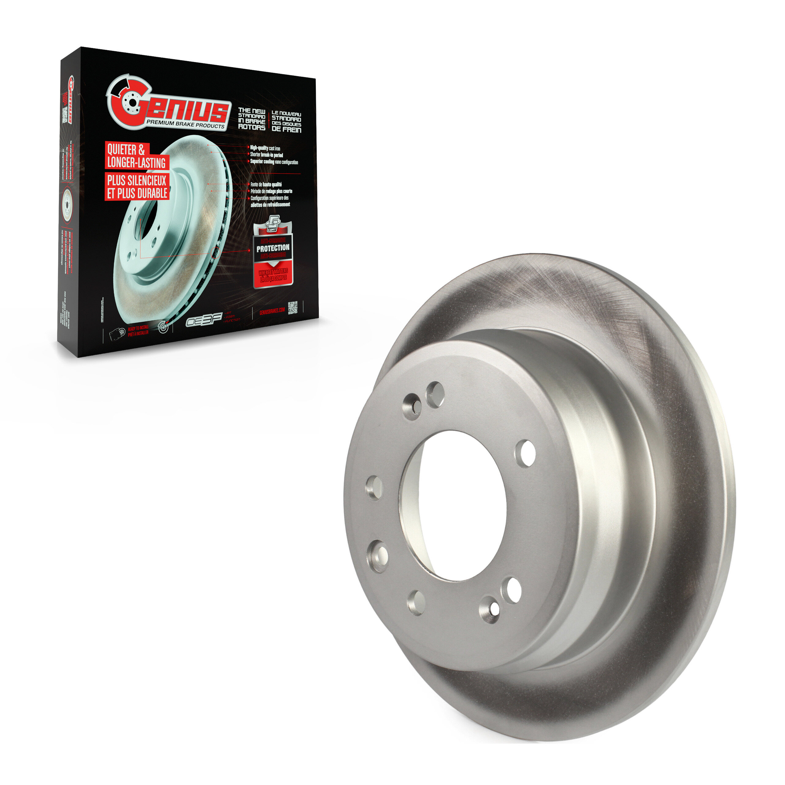 Coated Disc Brake Rotor