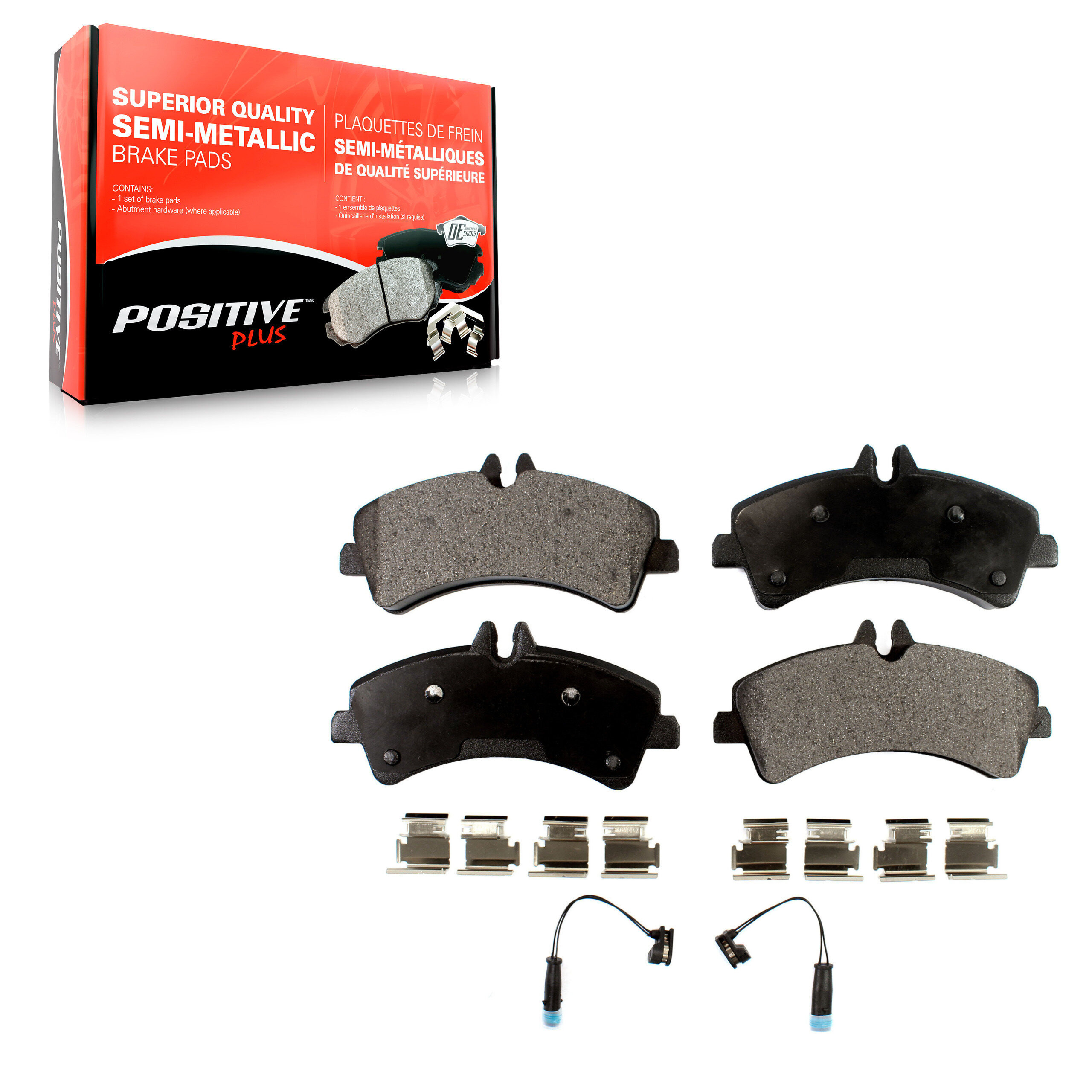 Semi-Metallic Brake Pads