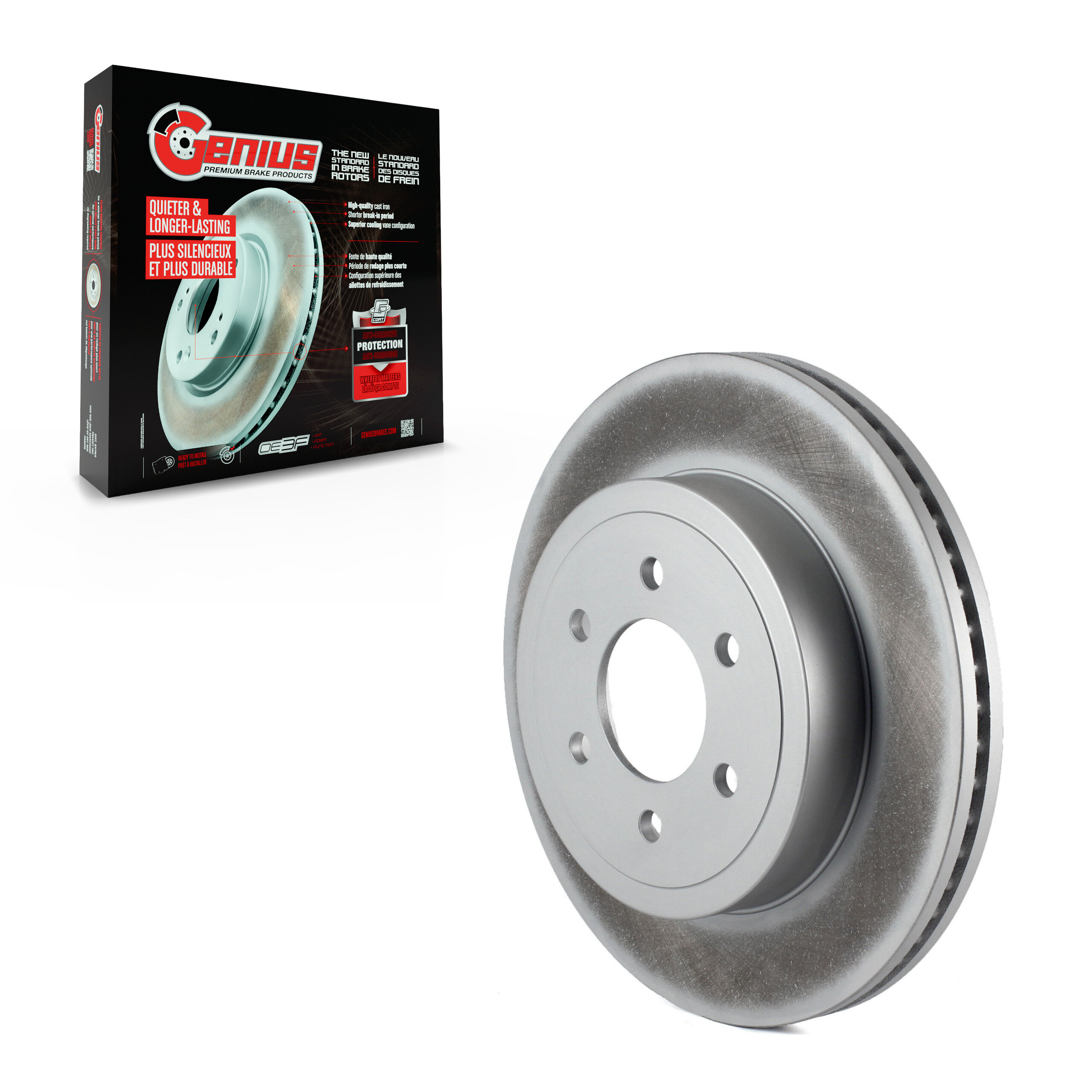 Coated Disc Brake Rotor