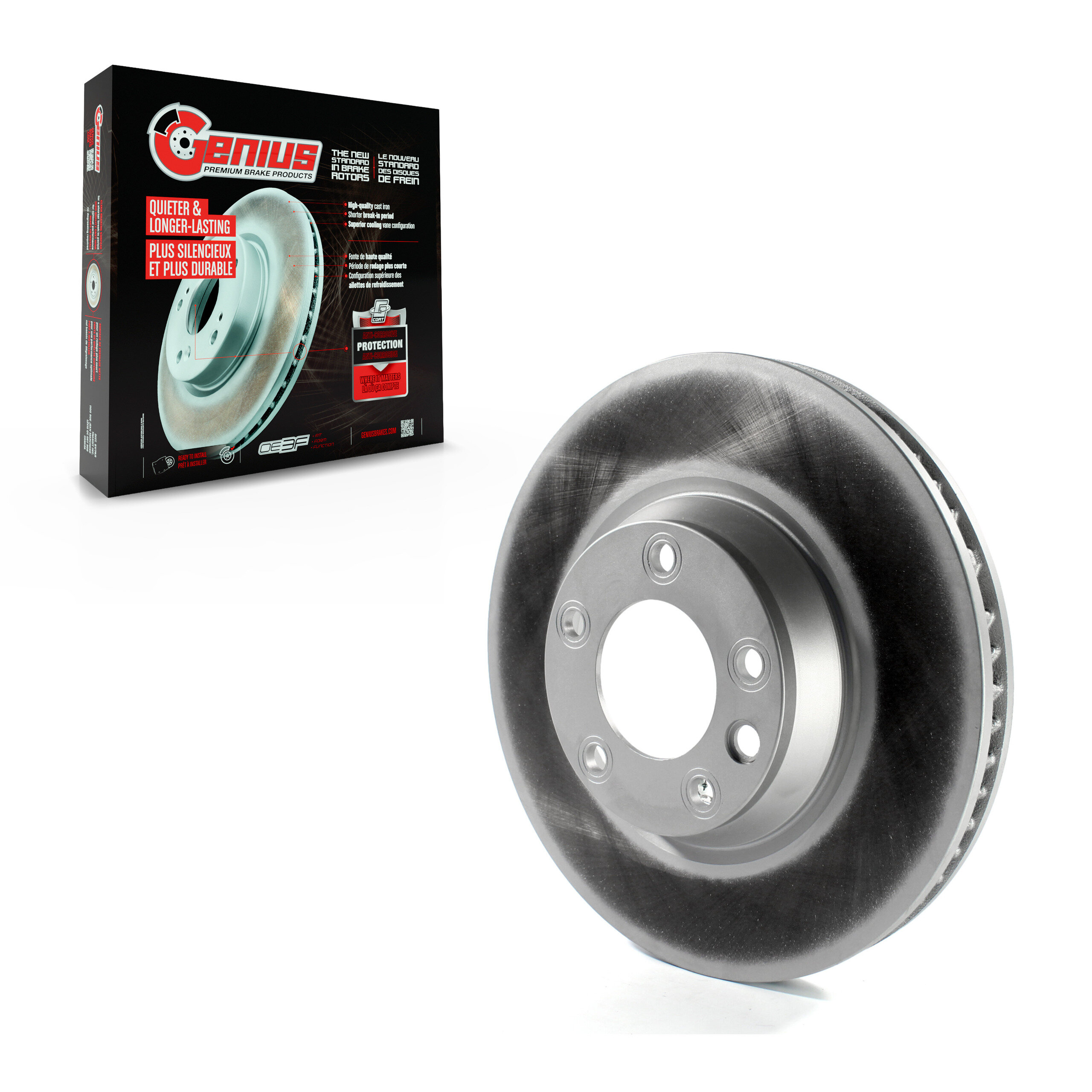 Coated Disc Brake Rotor