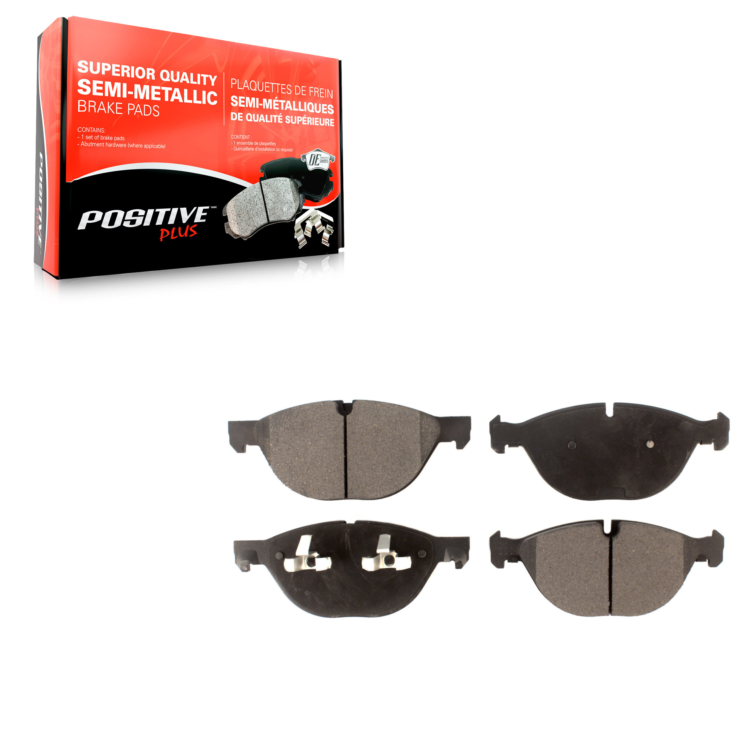 Semi-Metallic Brake Pads
