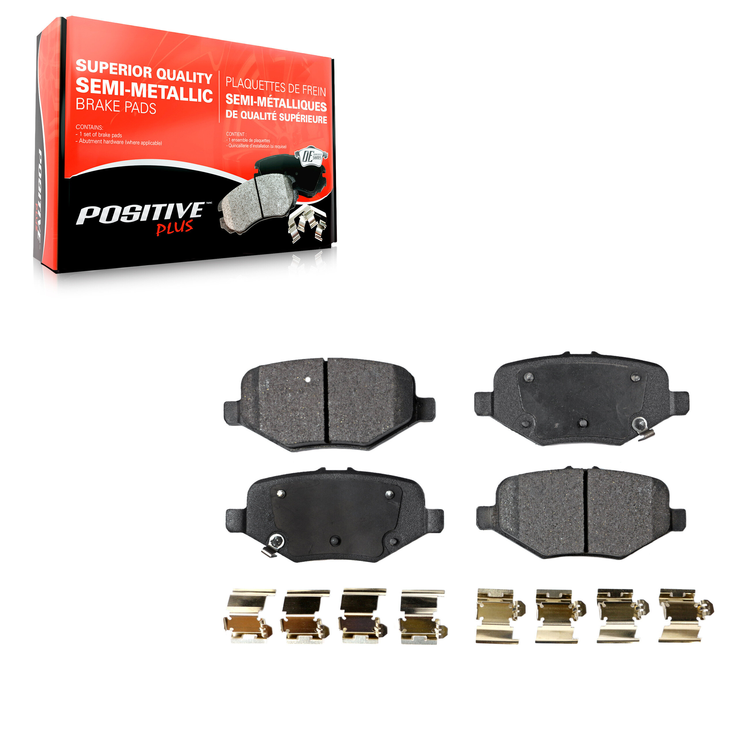 Semi-Metallic Brake Pads