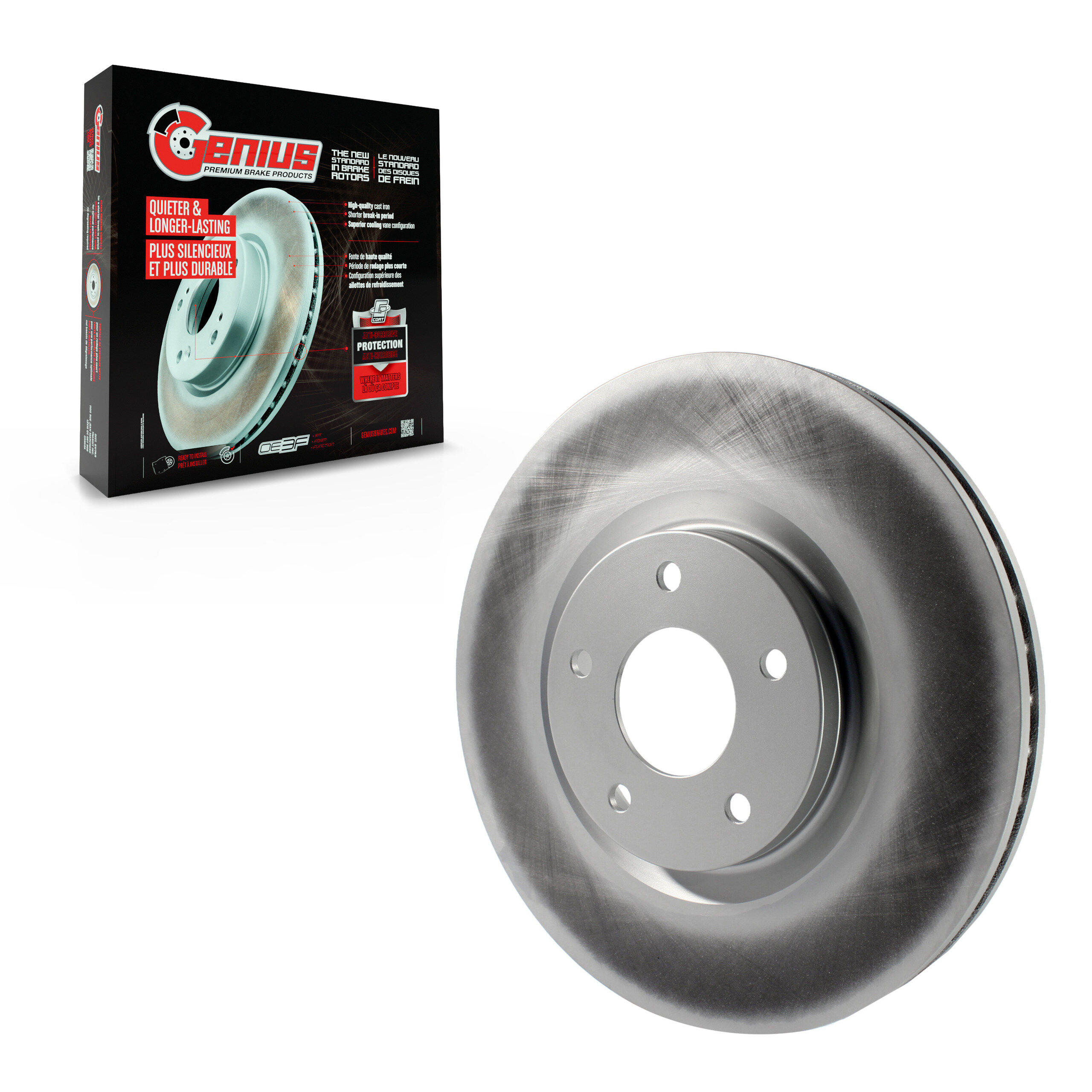 Coated Disc Brake Rotor