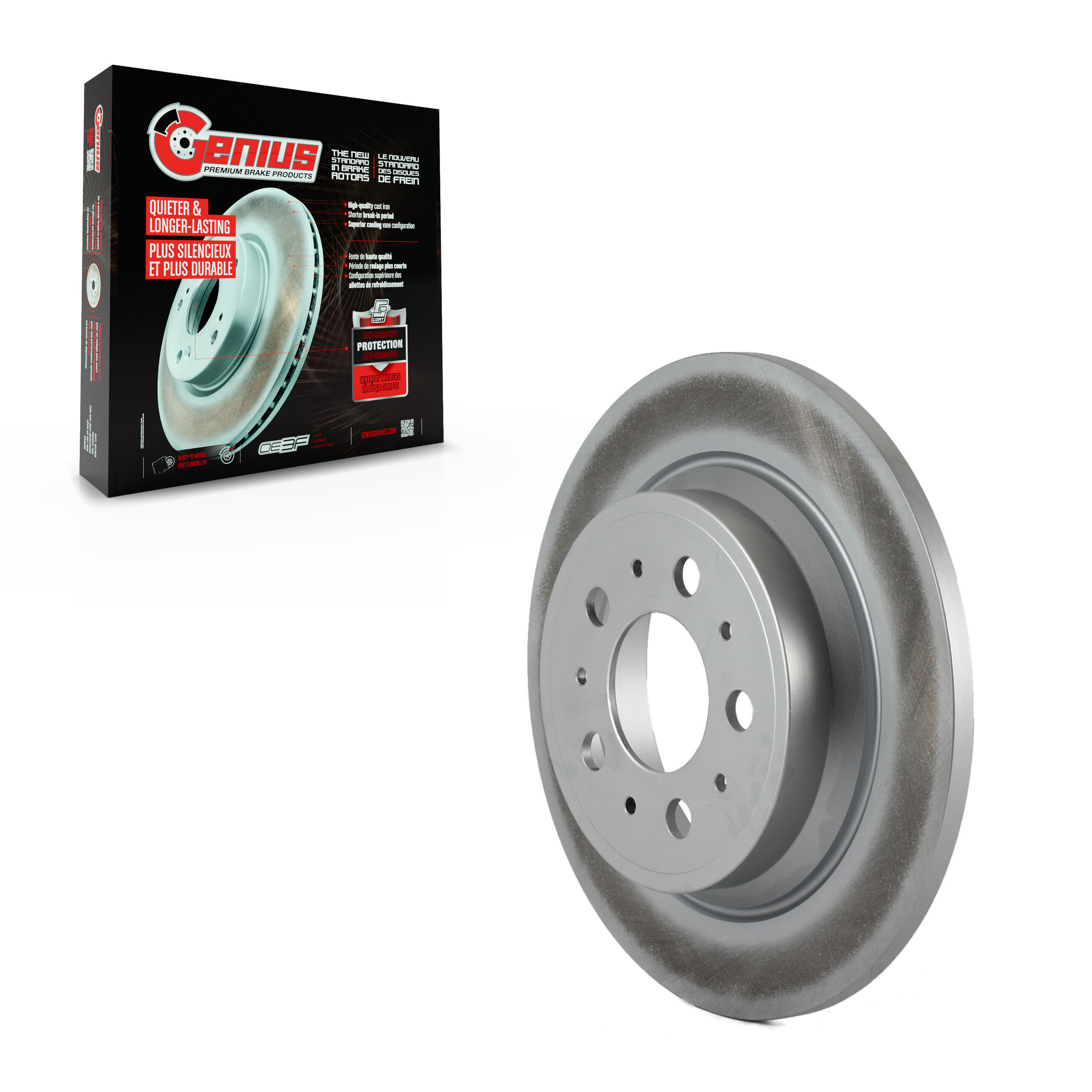 Coated Disc Brake Rotor