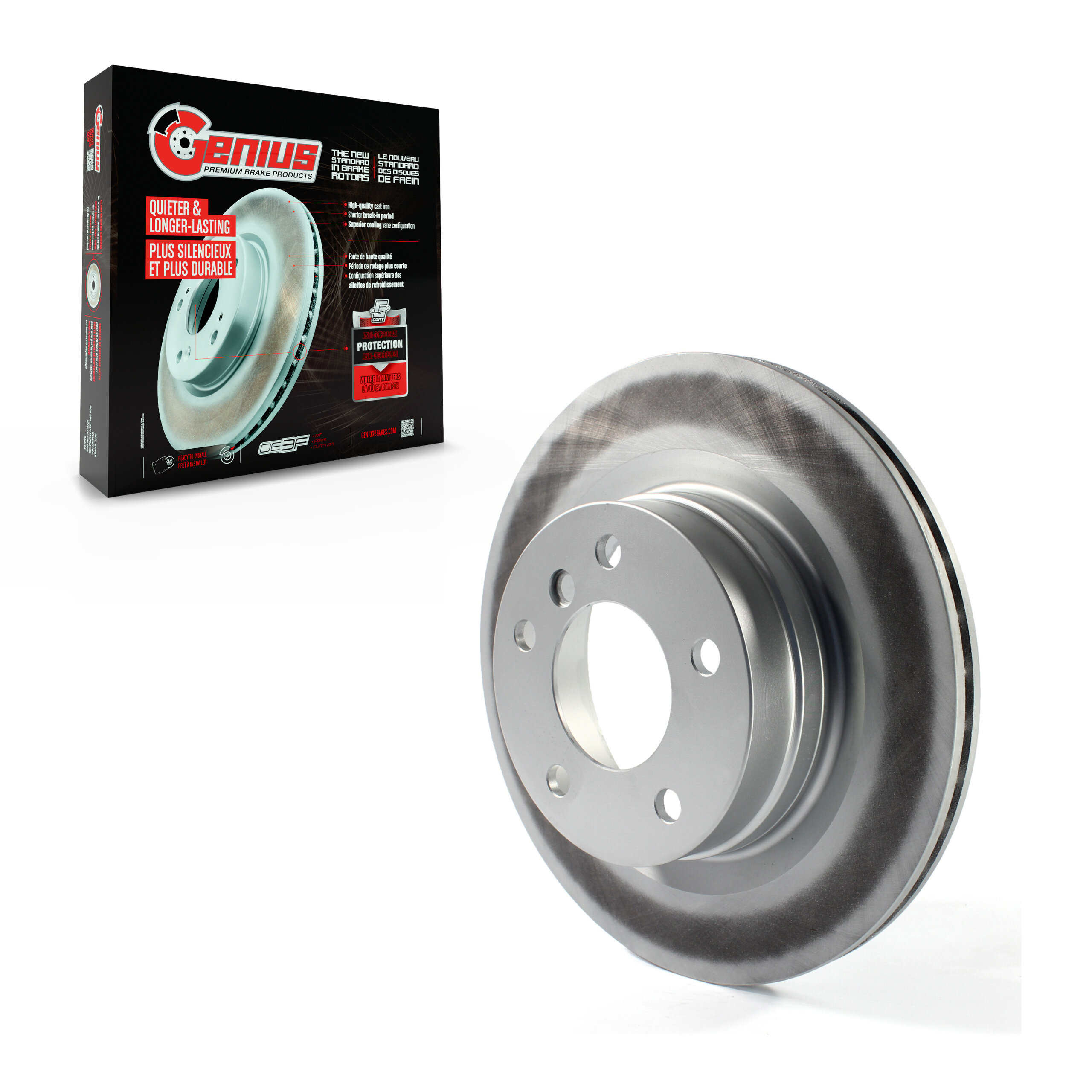 Coated Disc Brake Rotor