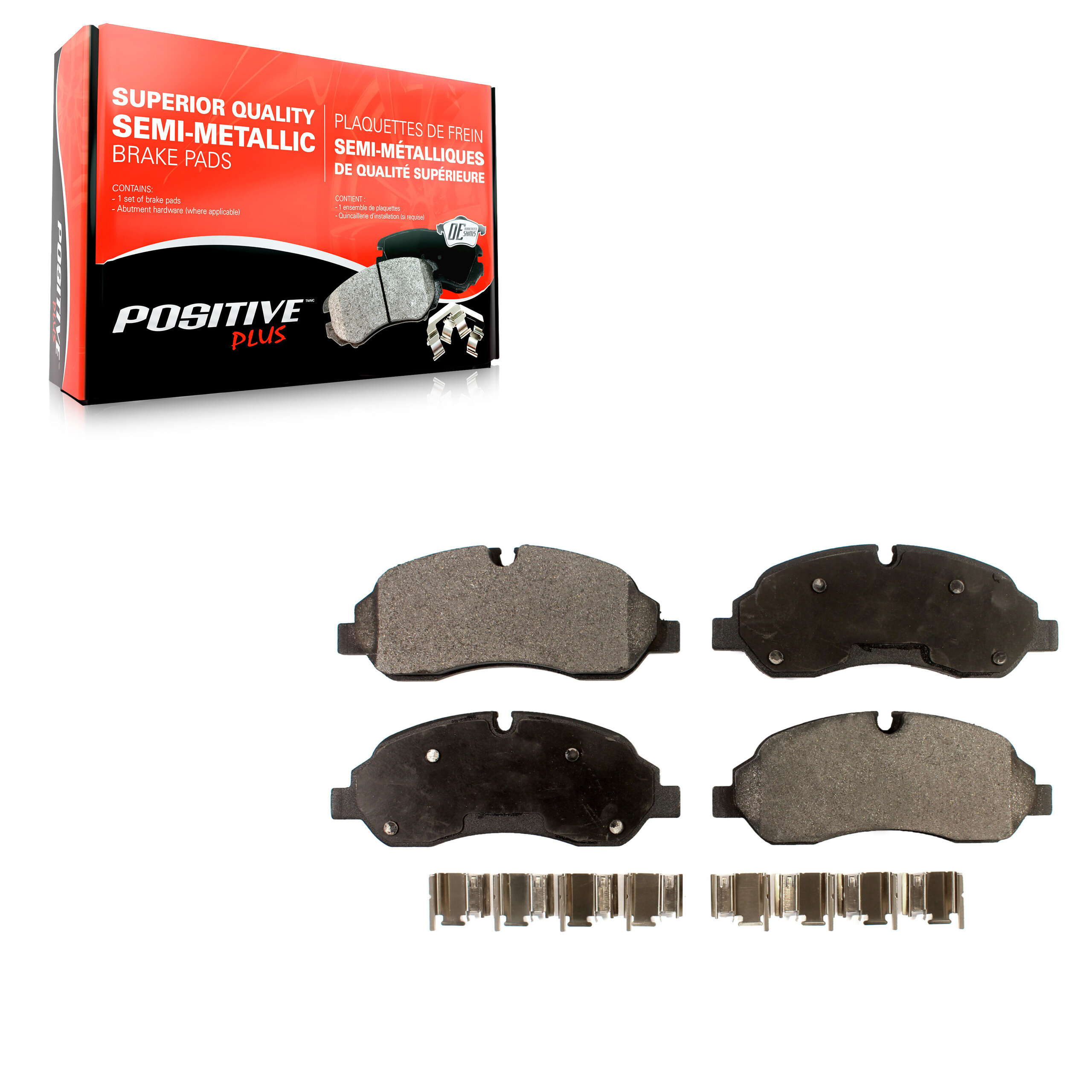 Semi-Metallic Brake Pads