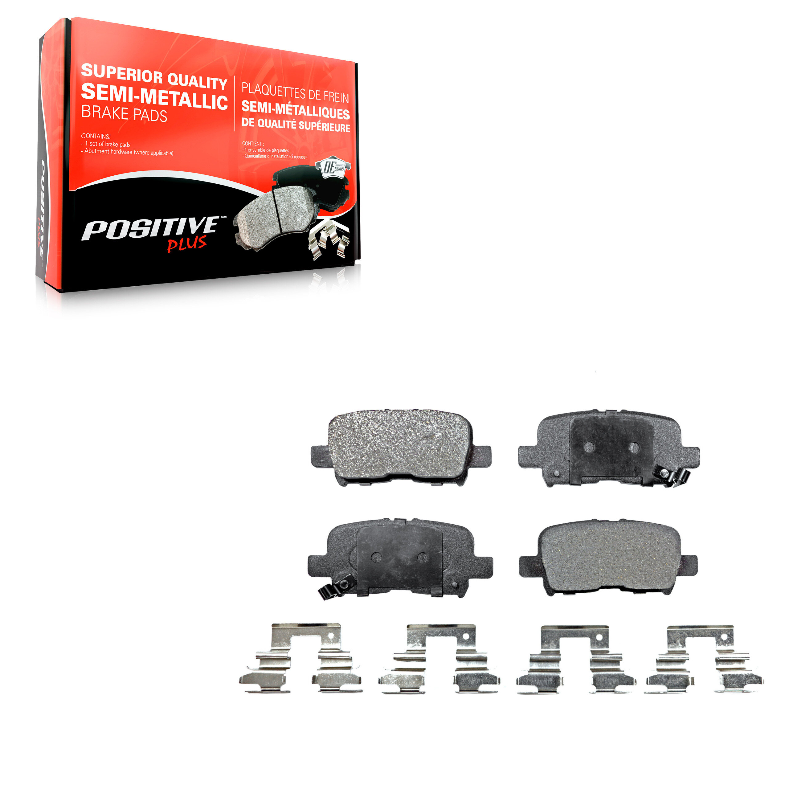 Semi-Metallic Brake Pads