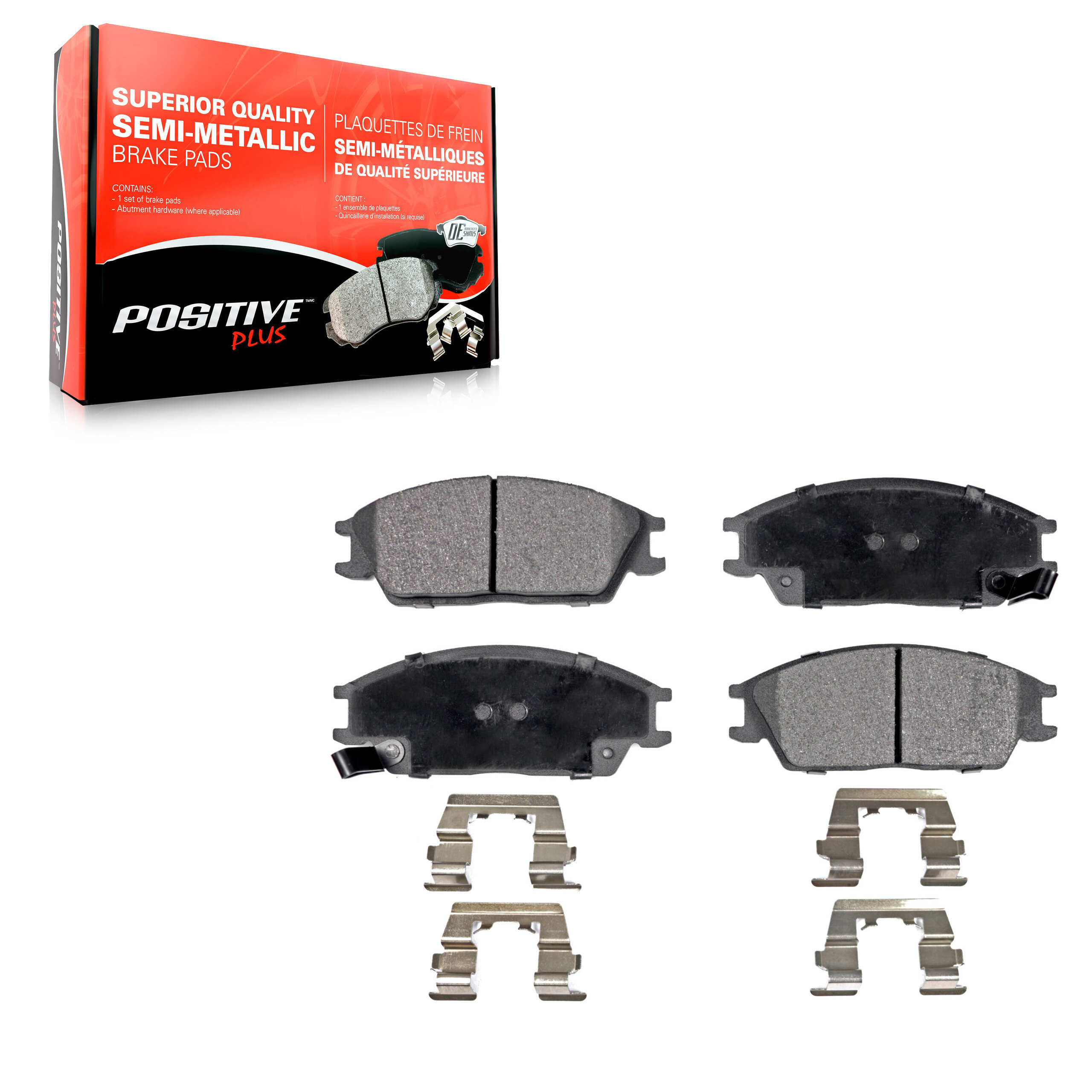 Semi-Metallic Brake Pads