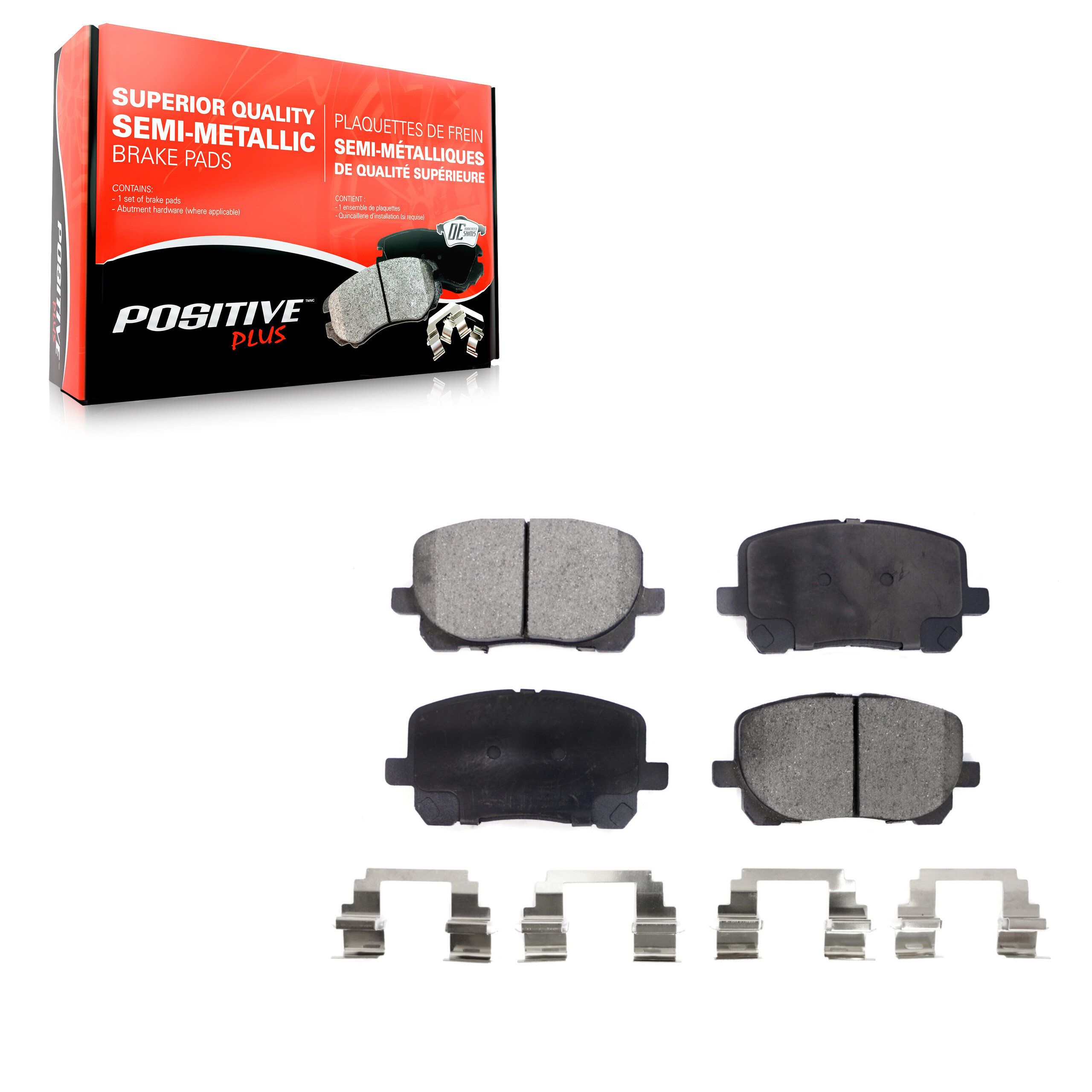 Semi-Metallic Brake Pads