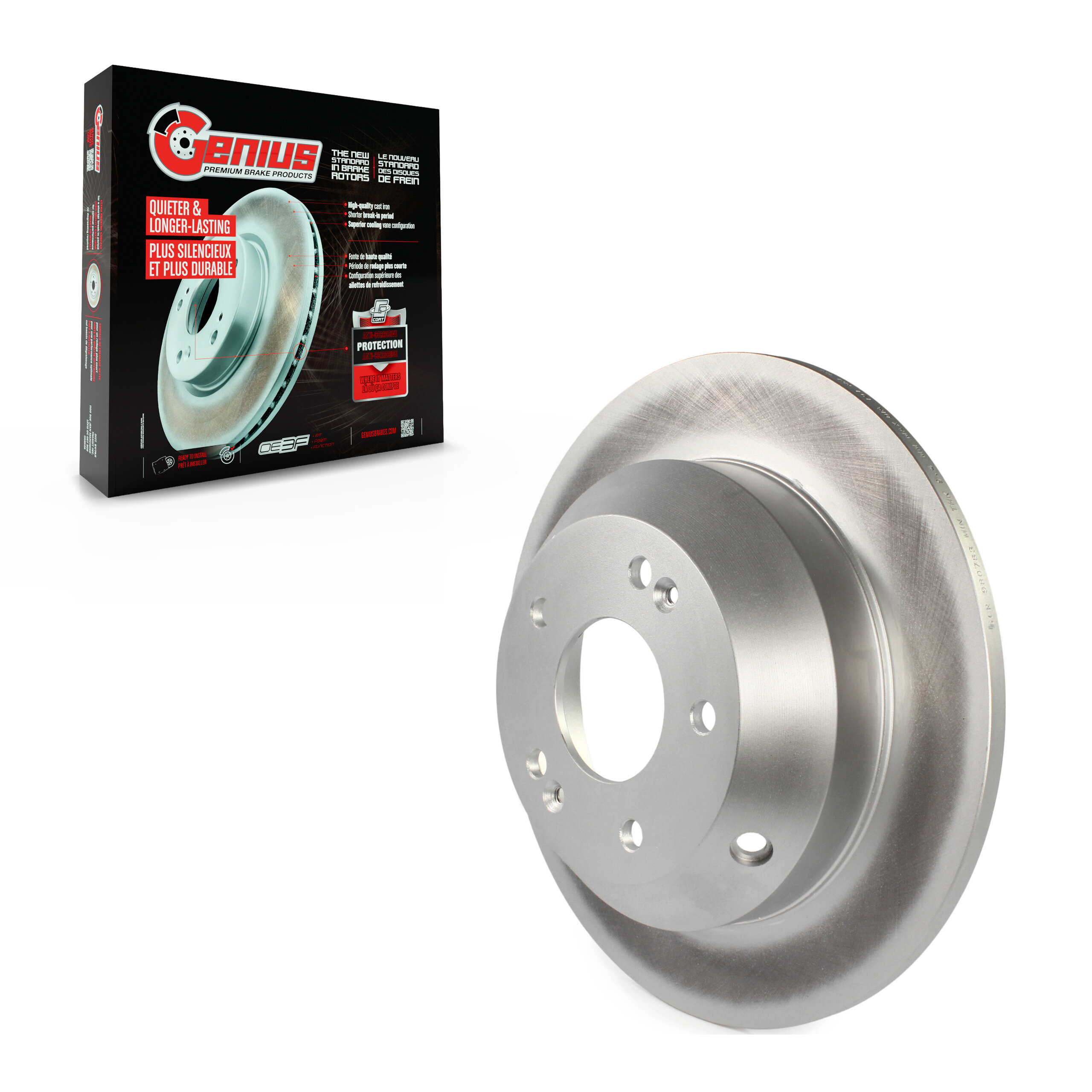 Coated Disc Brake Rotor