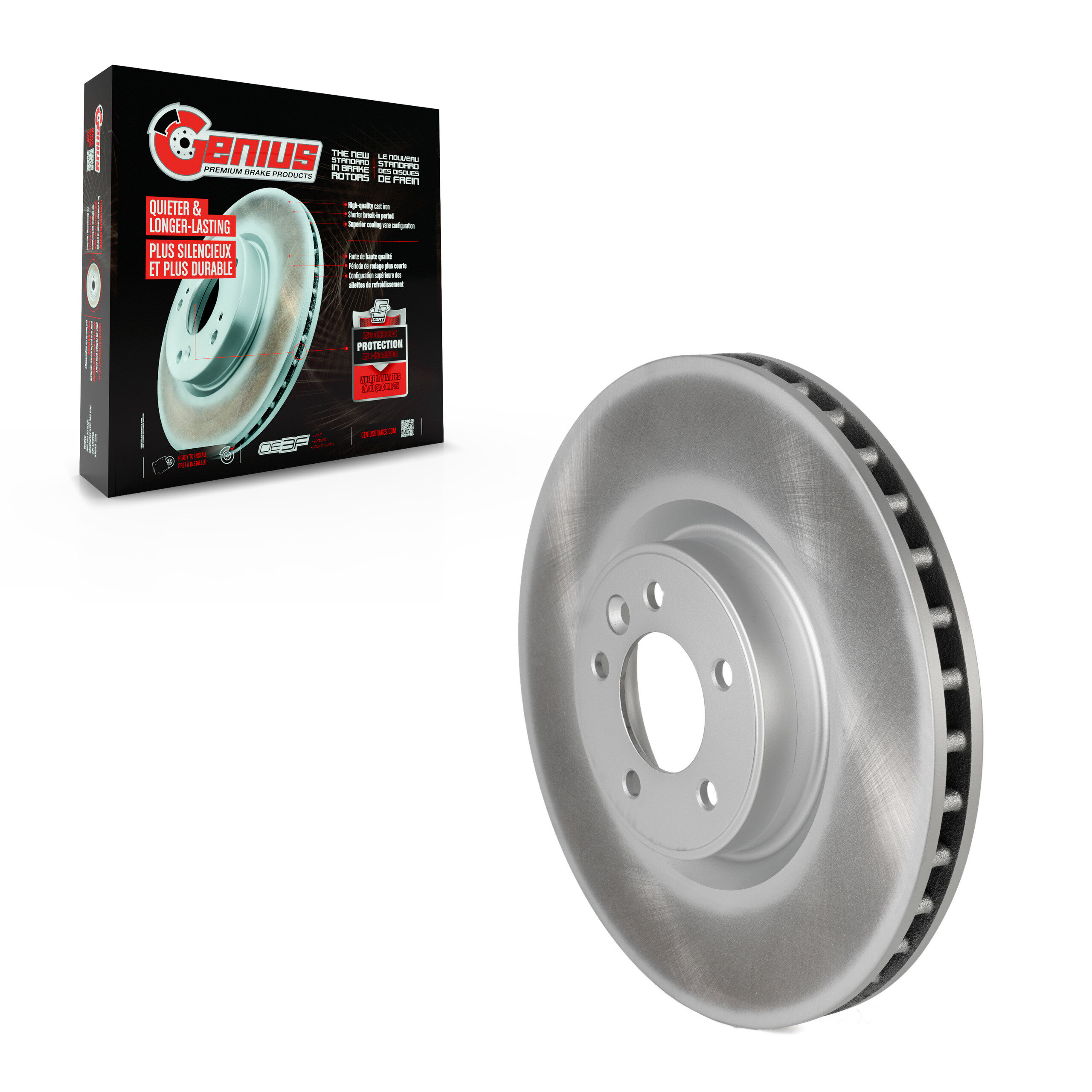 Coated Disc Brake Rotor