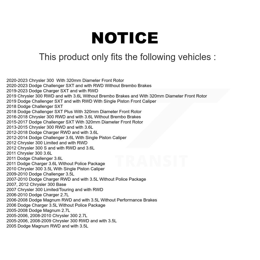 SIM - SIM-1056 - Semi-Metallic Brake Pads