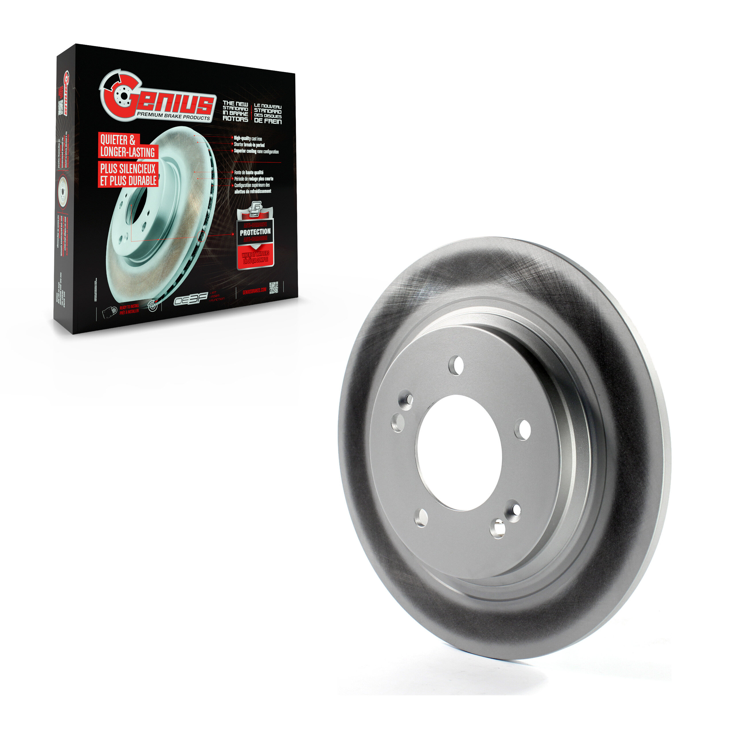 Coated Disc Brake Rotor