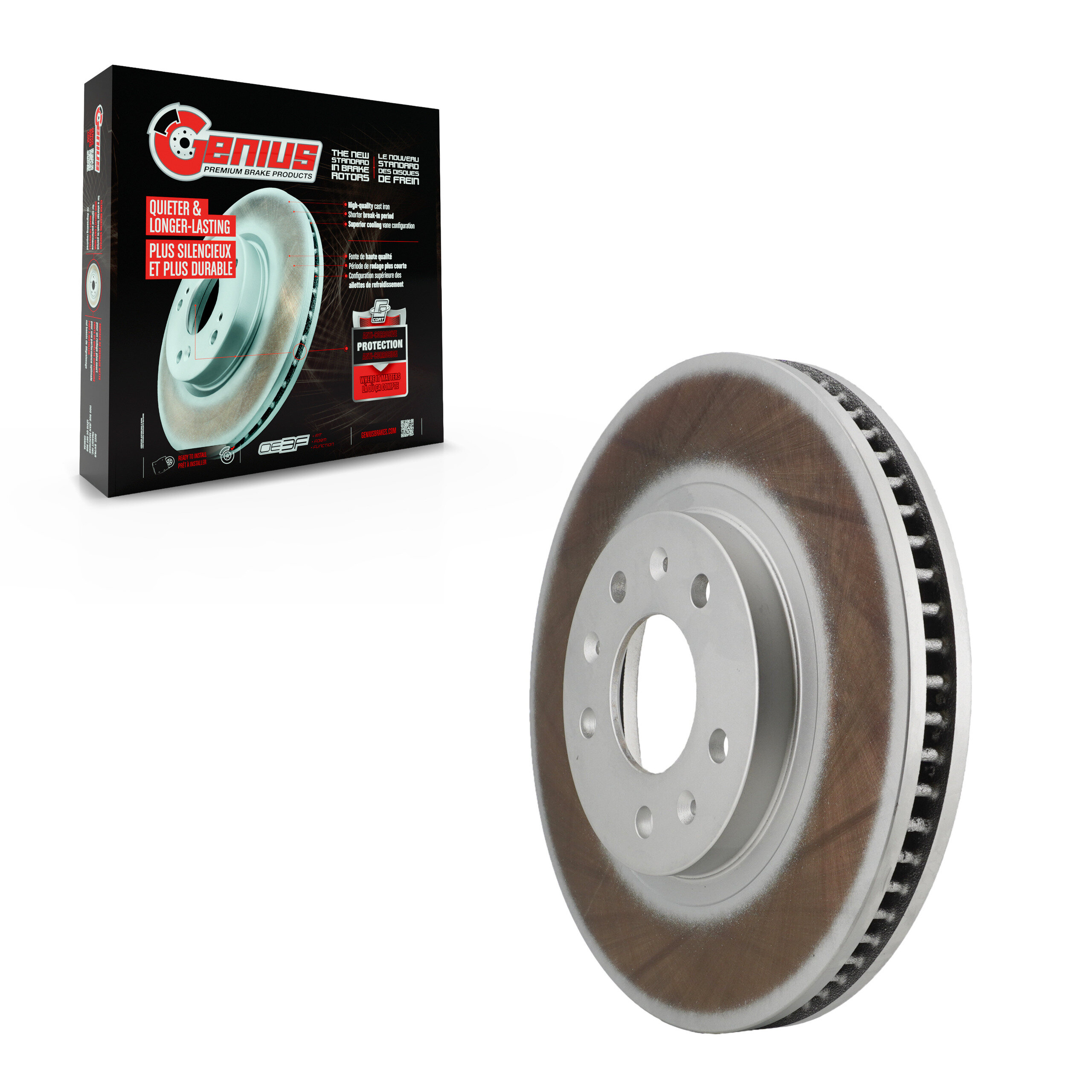 Coated Disc Brake Rotor