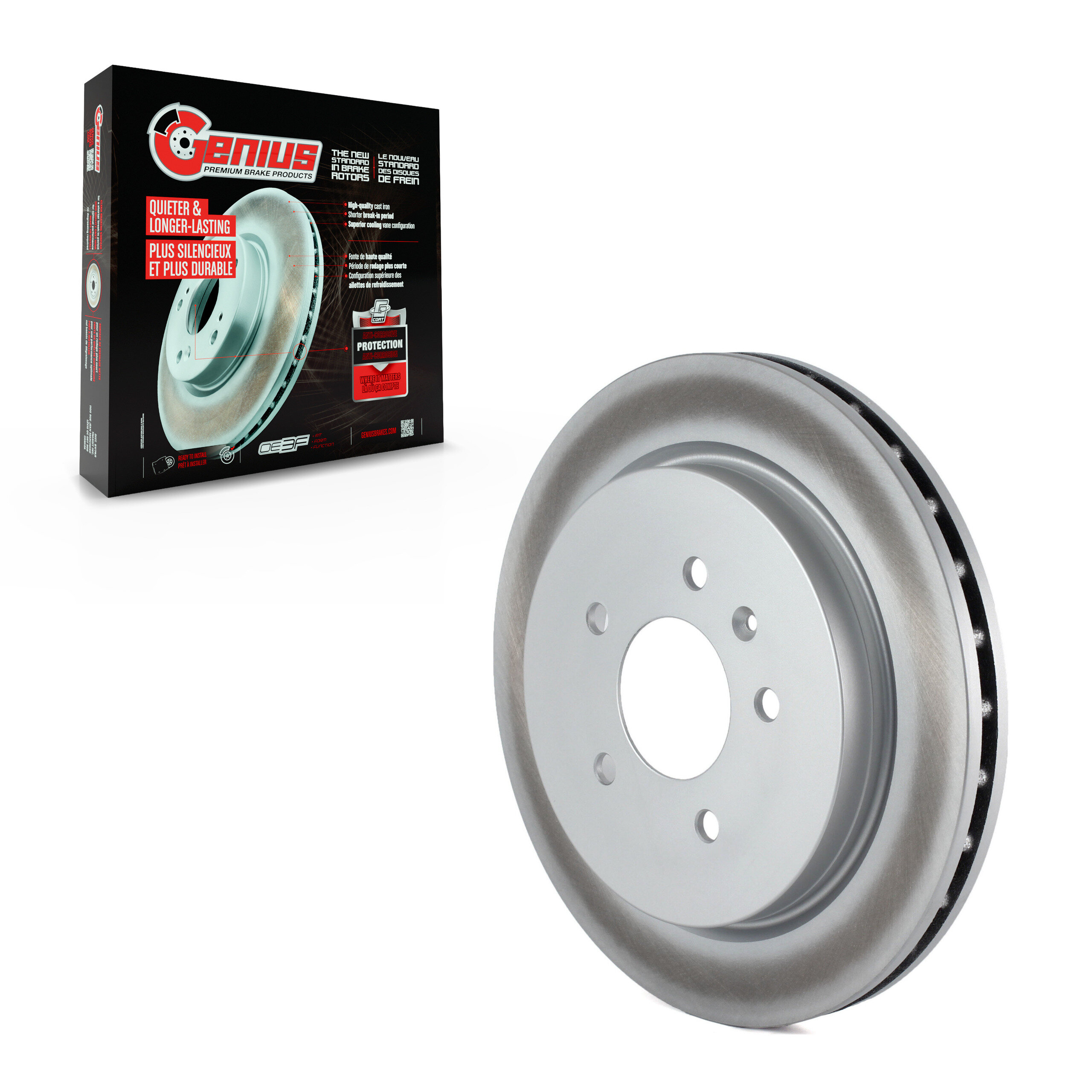 Coated Disc Brake Rotor