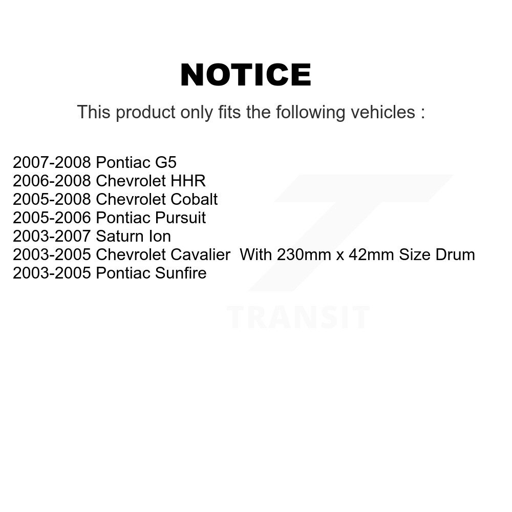 Top Quality - NB-795B - Drum Brake Shoe