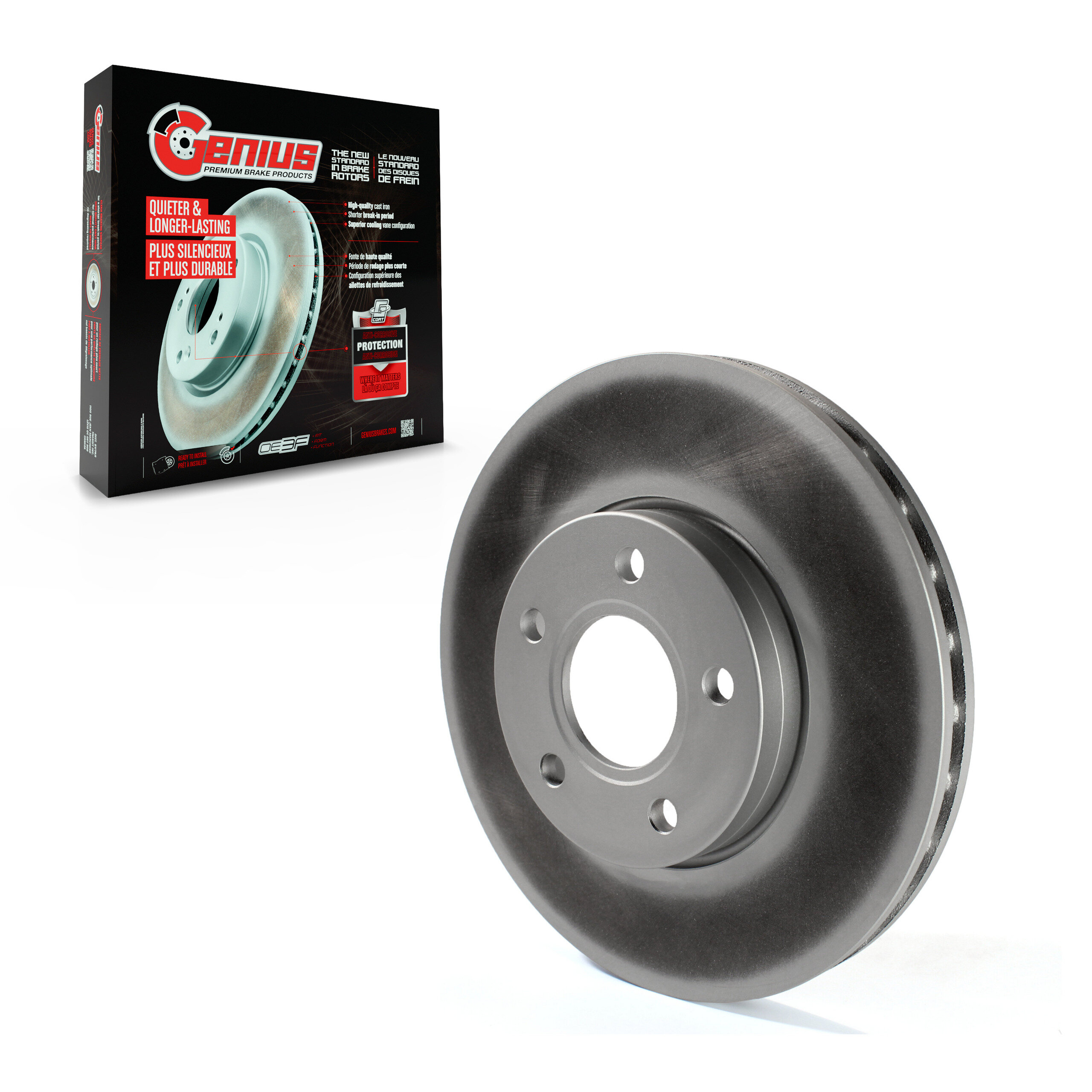 Coated Disc Brake Rotor