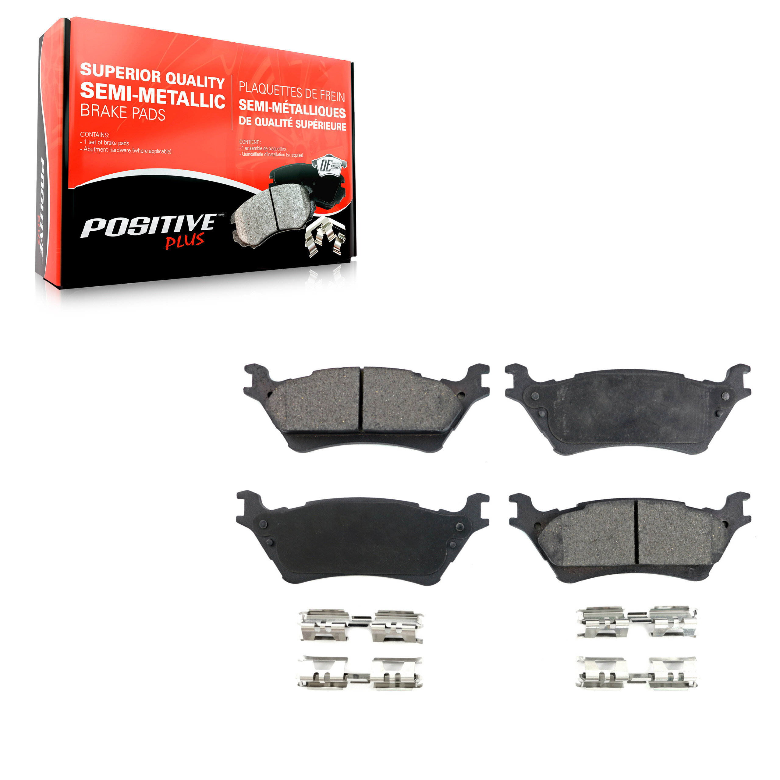 Semi-Metallic Brake Pads