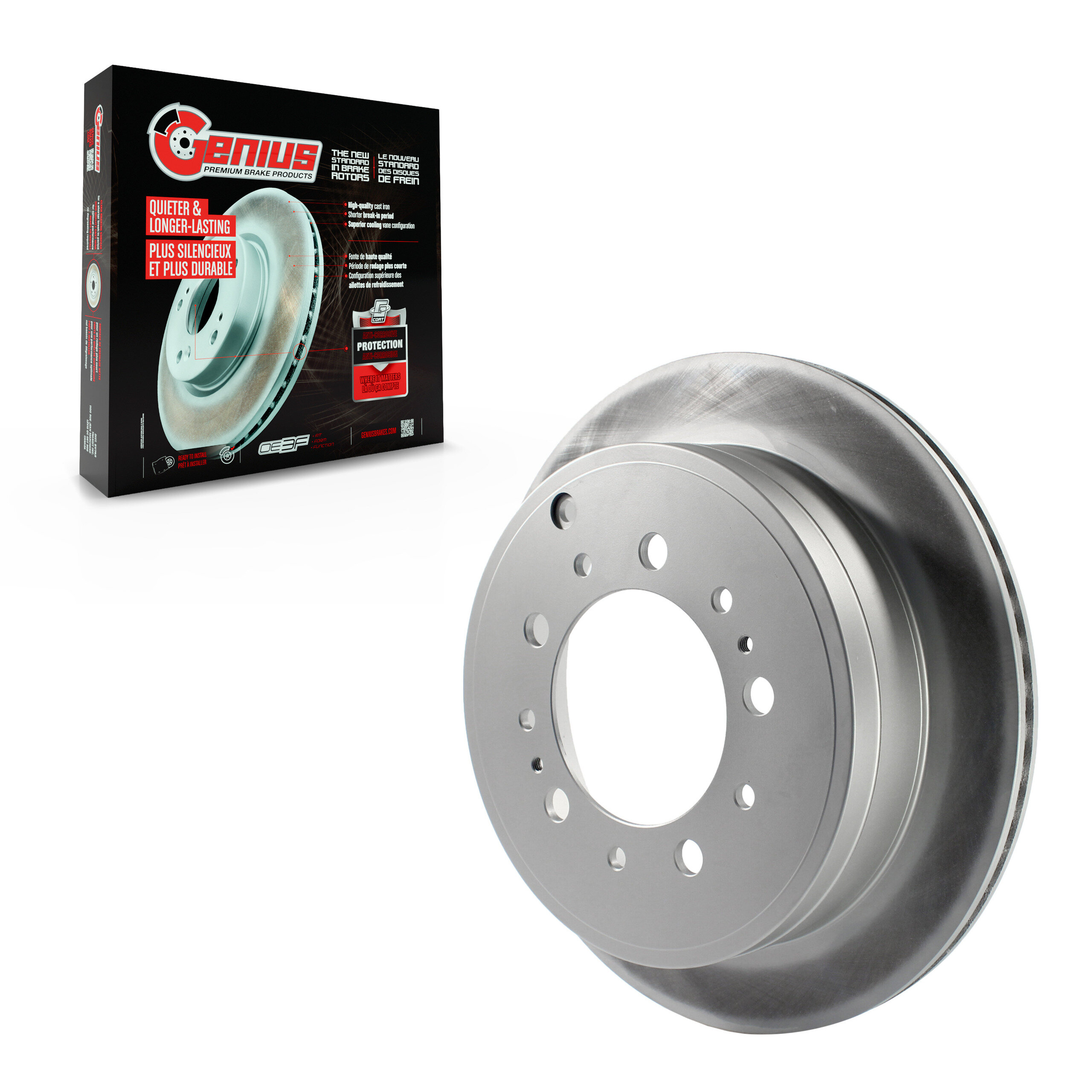 Coated Disc Brake Rotor