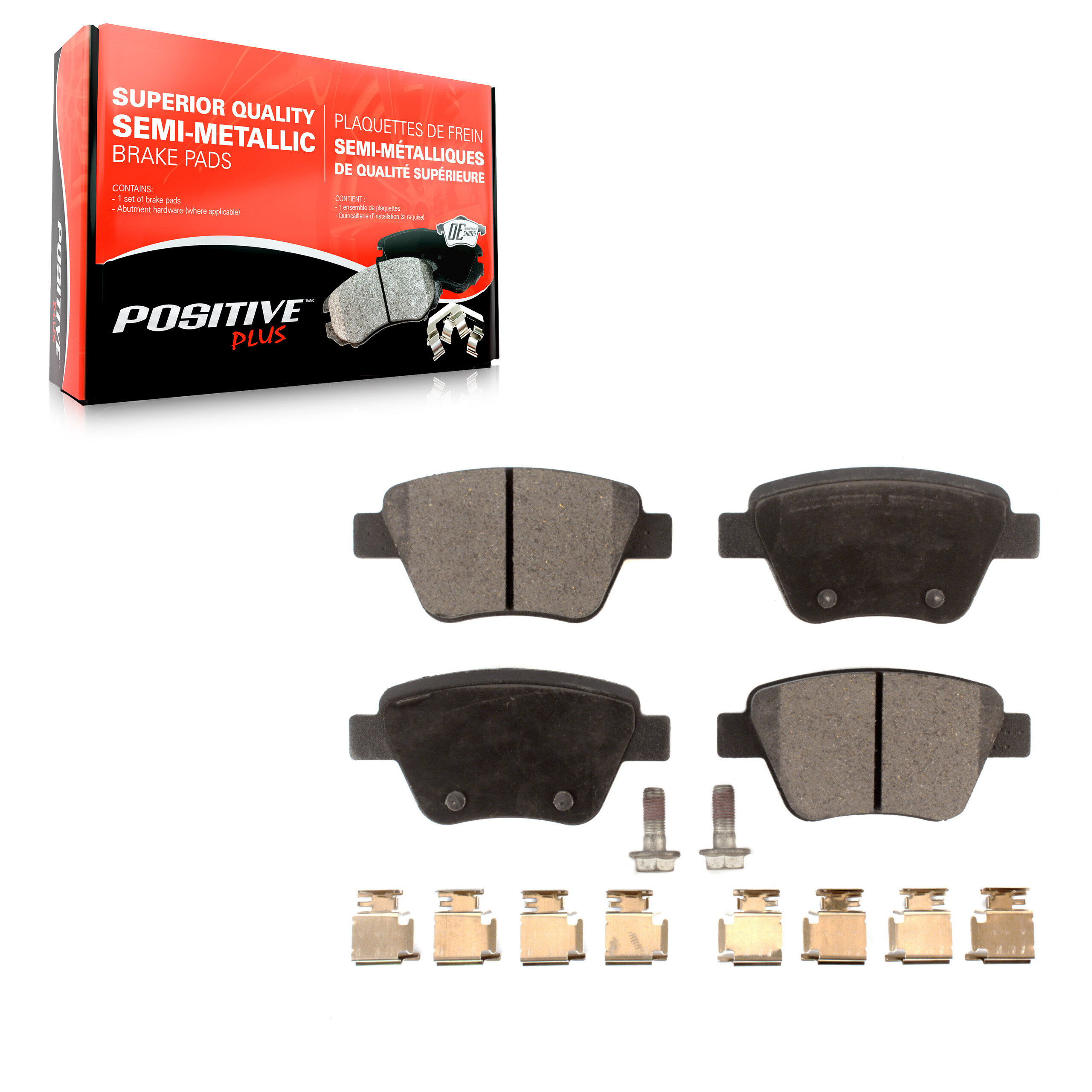 Semi-Metallic Brake Pads