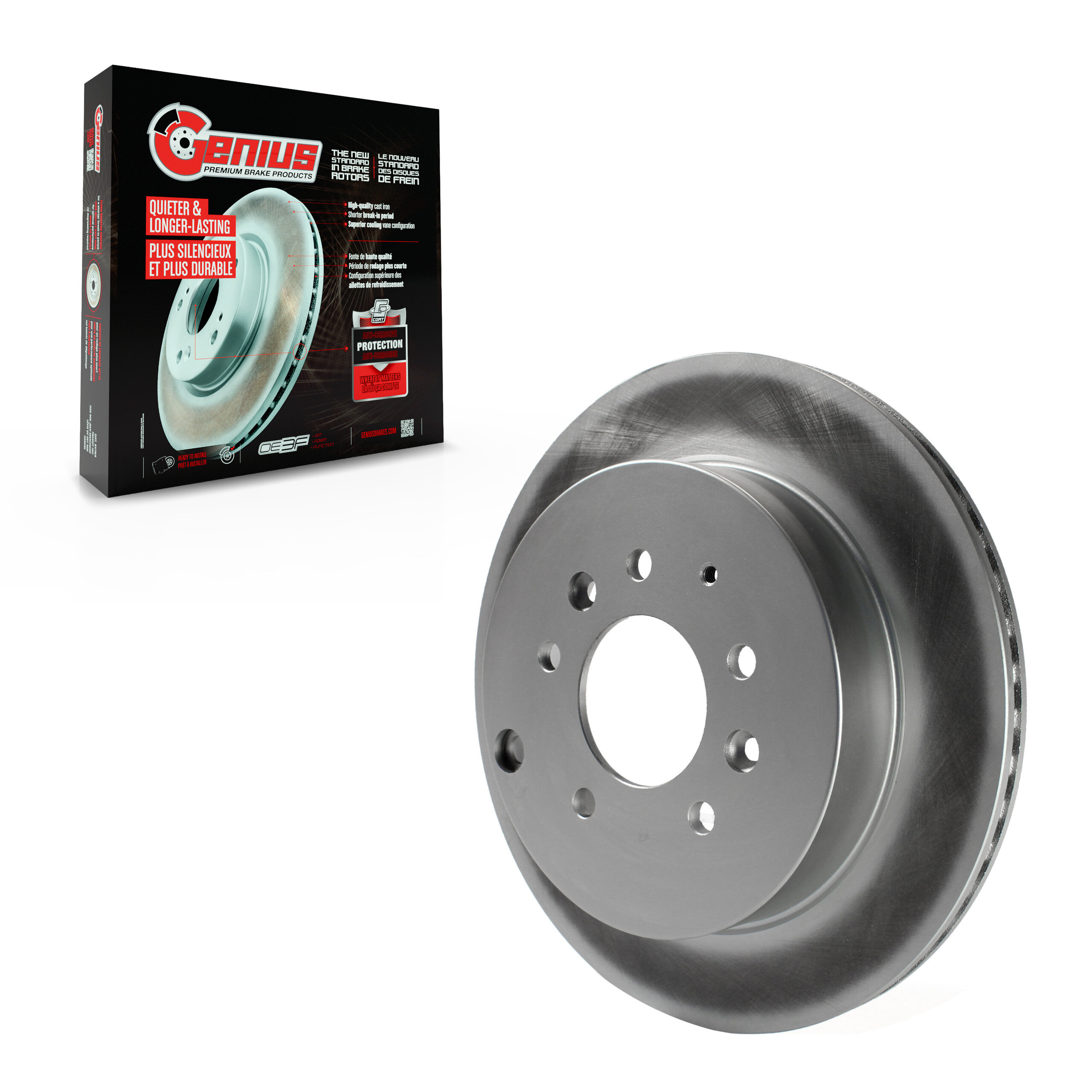 Coated Disc Brake Rotor