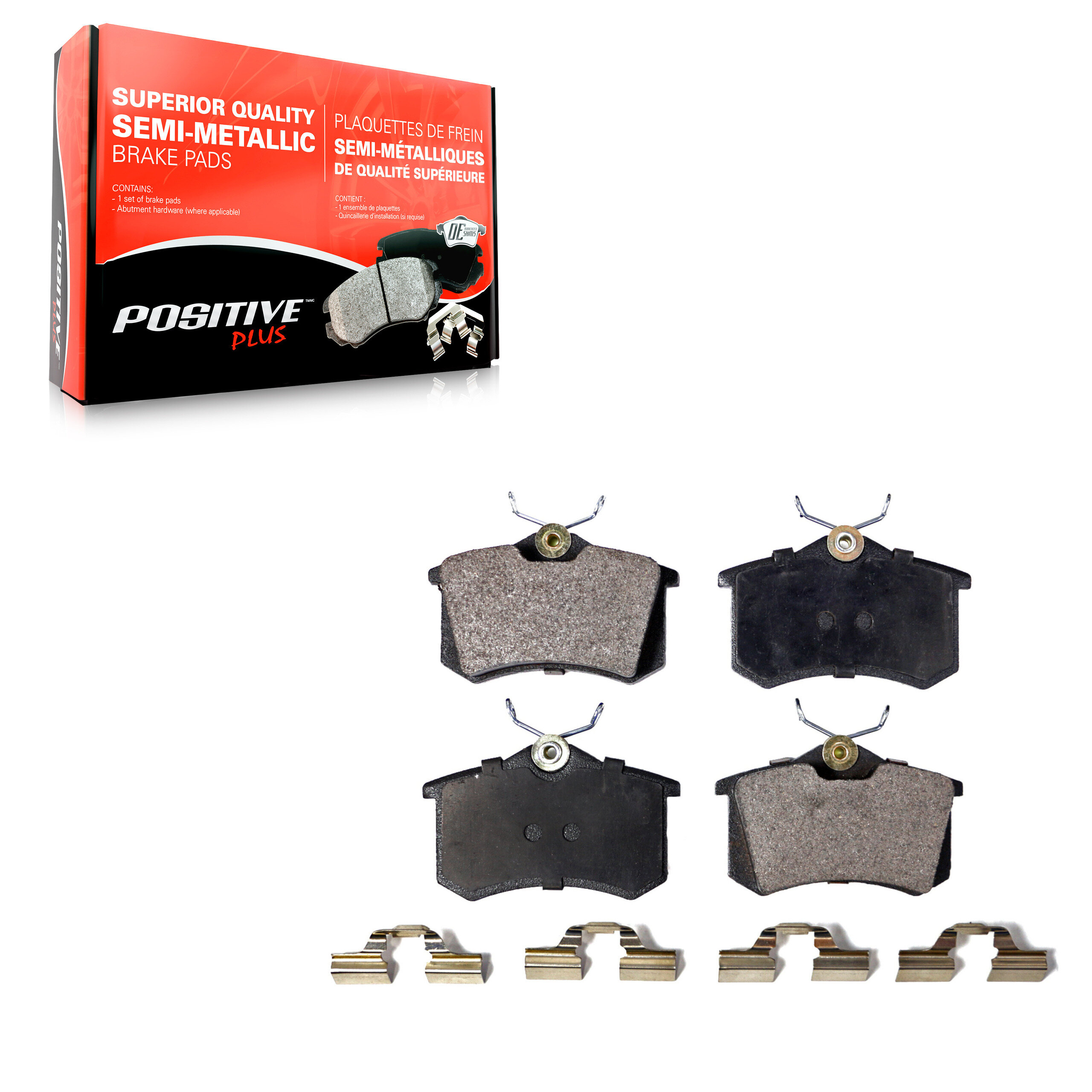 Semi-Metallic Brake Pads