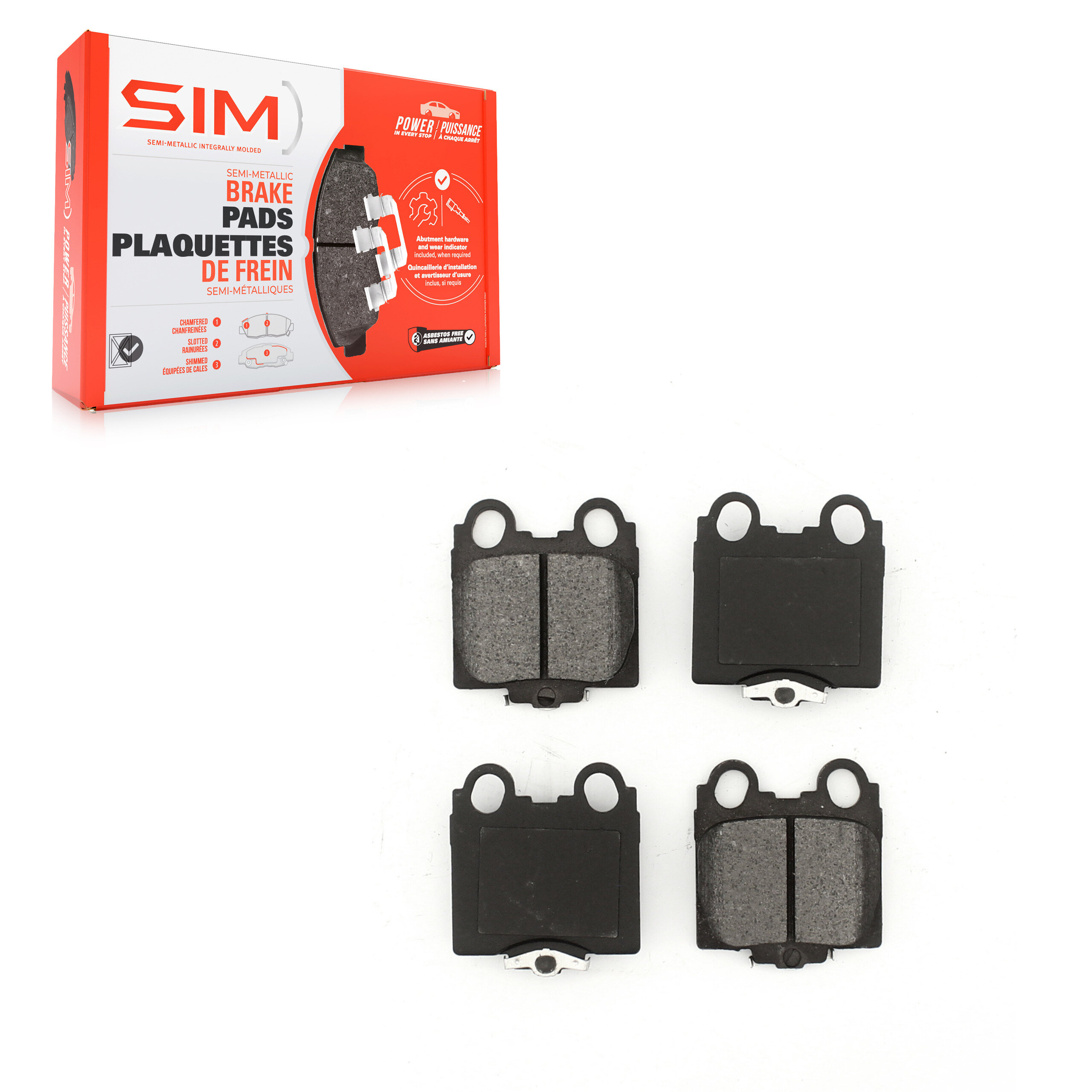 Semi-Metallic Brake Pads