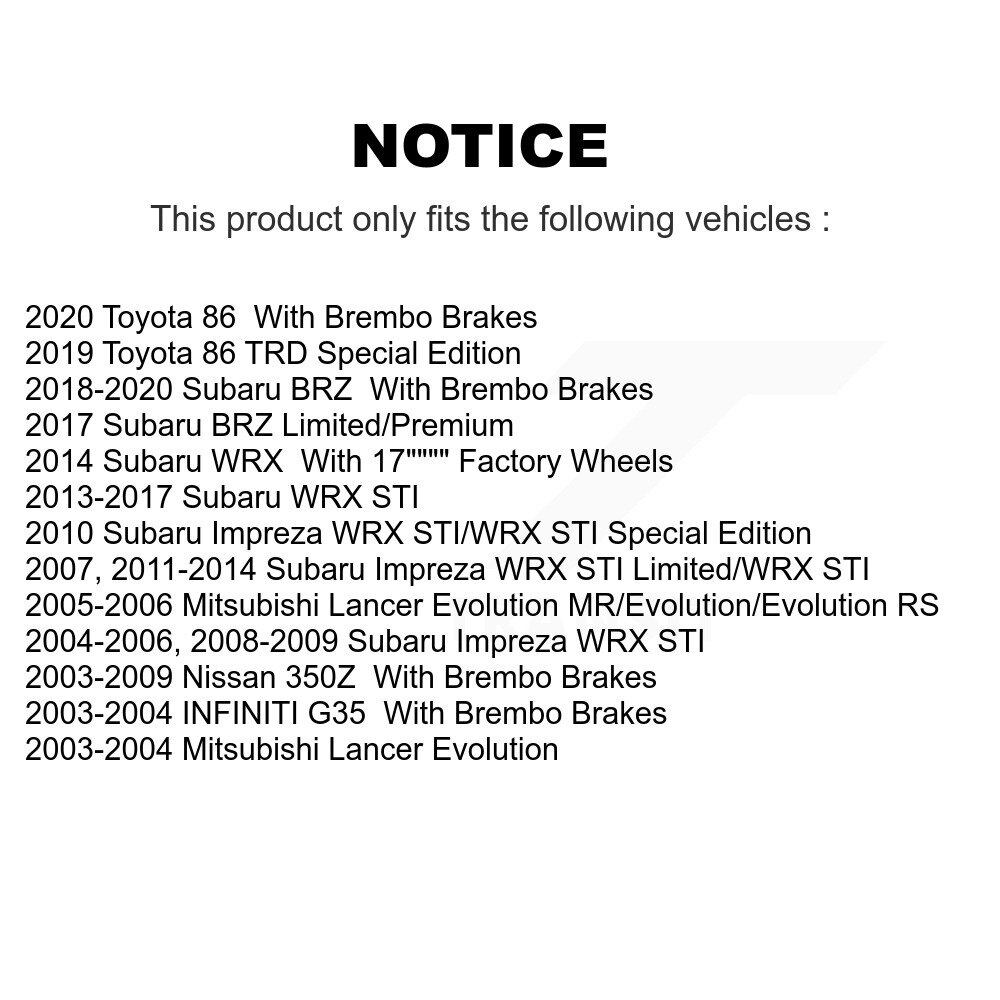 Positive Plus - PPF-D961 - Semi-Metallic Brake Pads