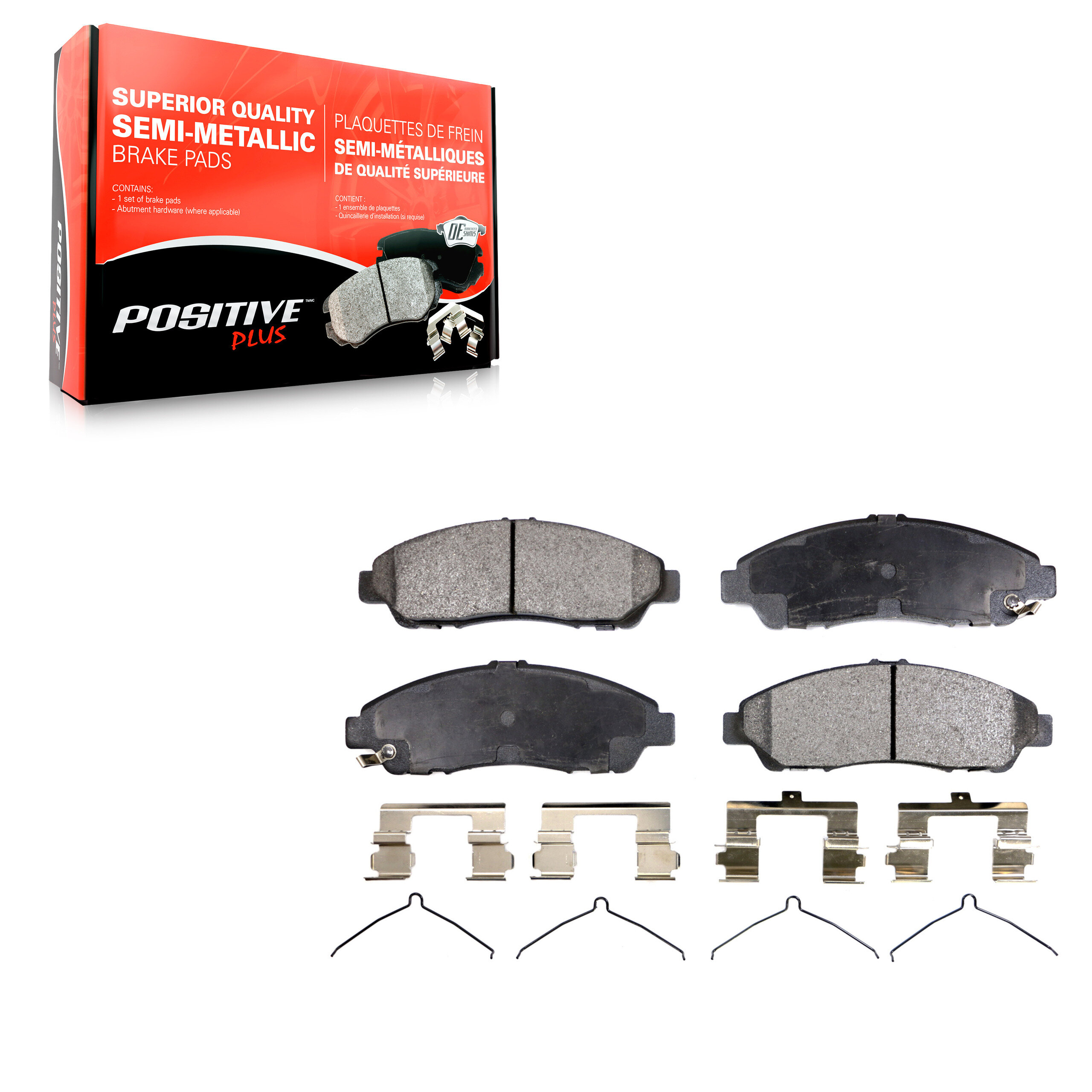 Semi-Metallic Brake Pads